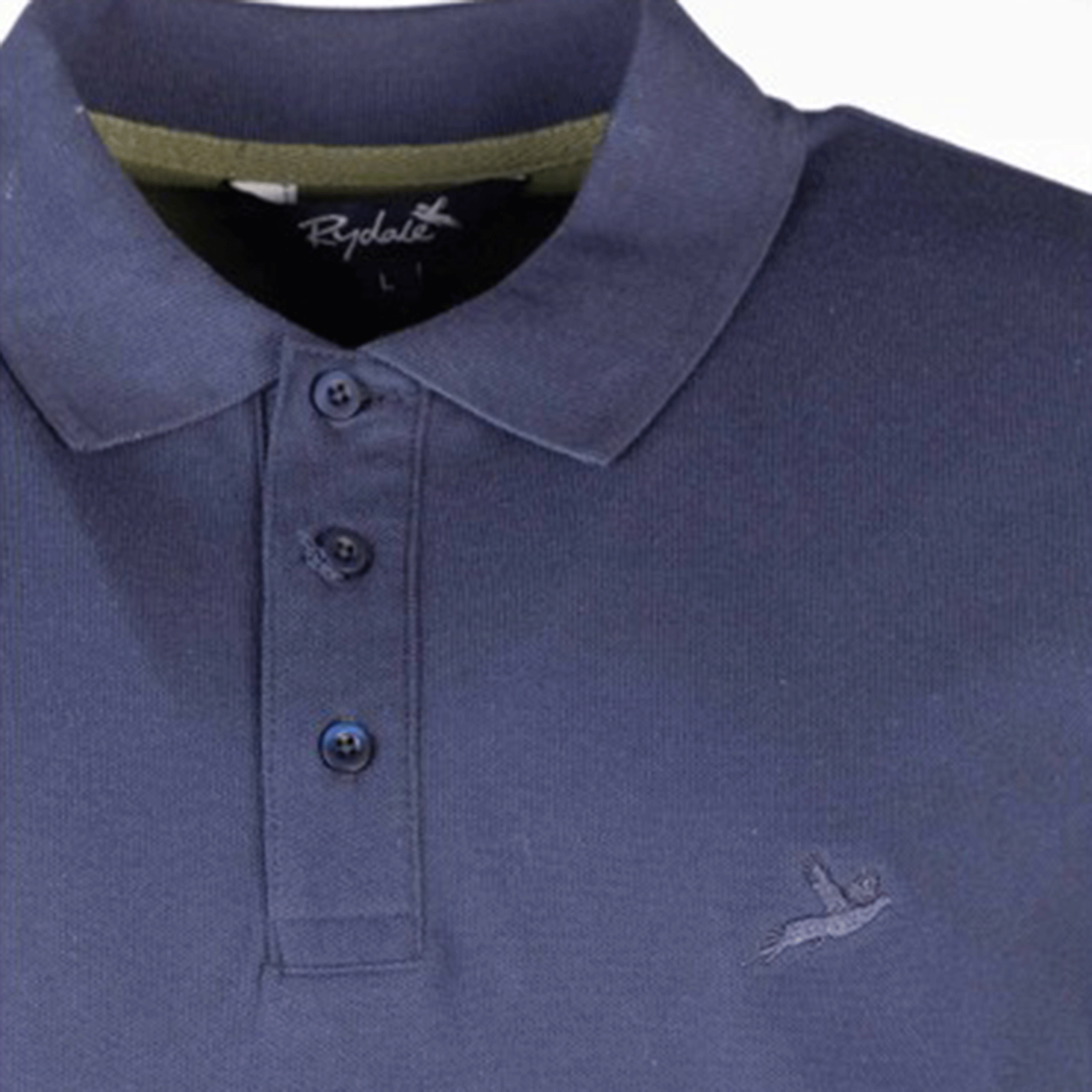 Rydale Fordon V Polo Shirt Navy Blue Mens