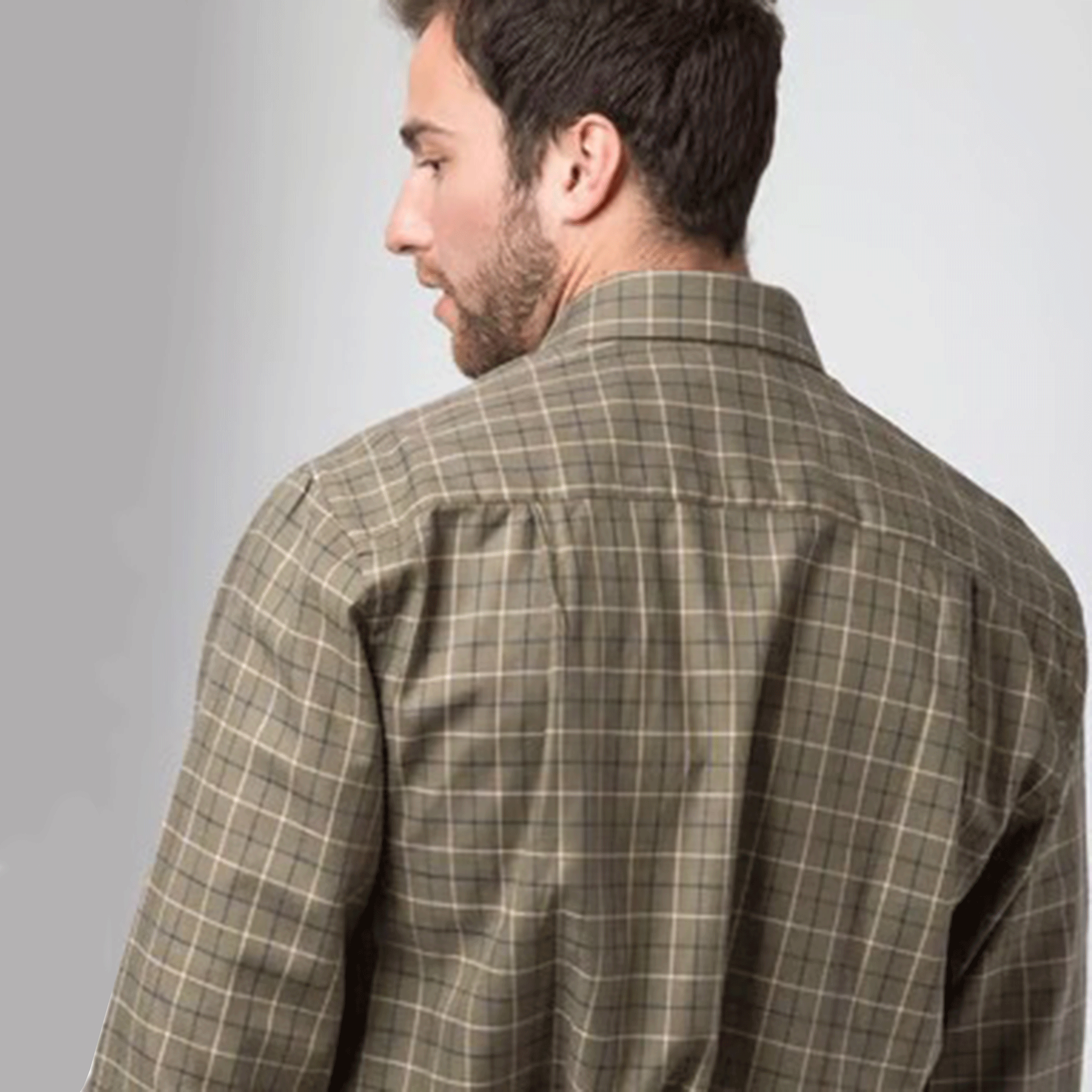 Rydale Gransmoor Men's Country Check Shirt Olive