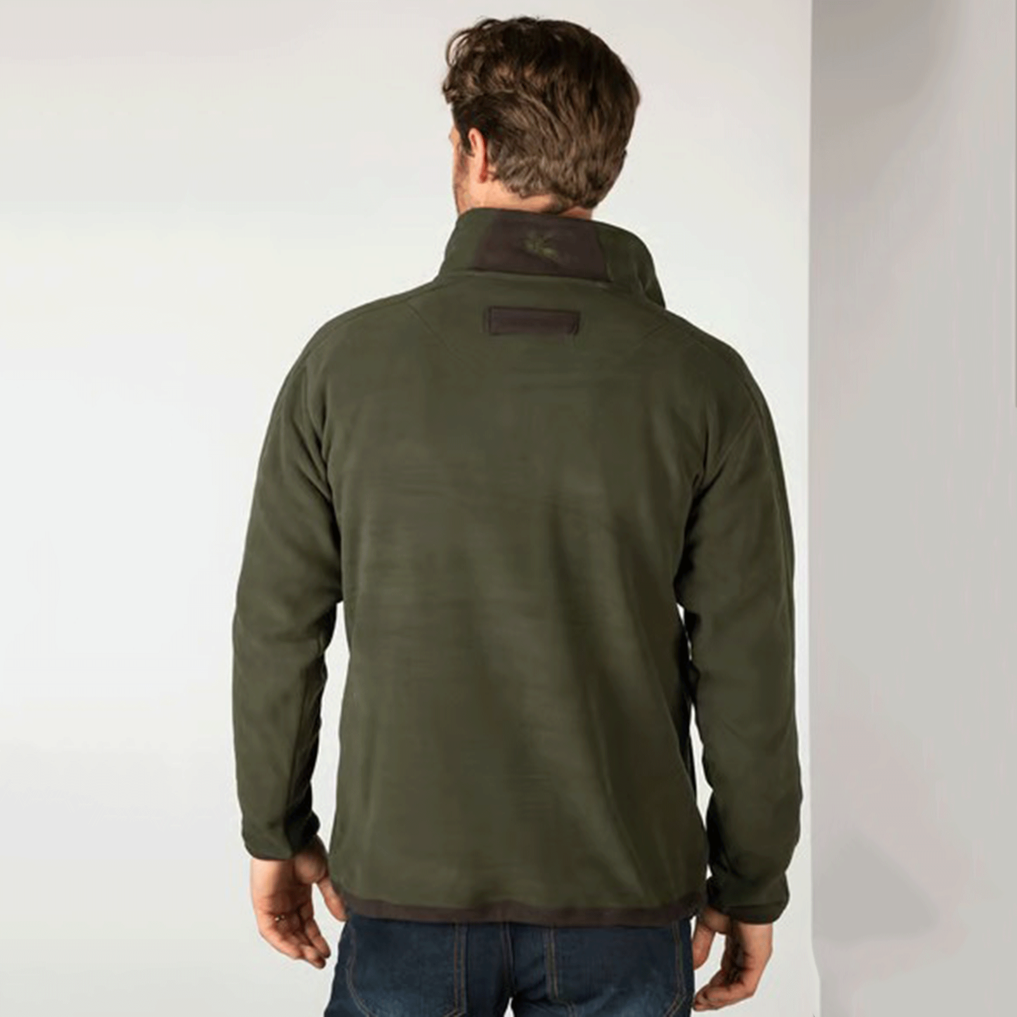 Rydale Gransmoor Men's Half Zip Fleece Olive