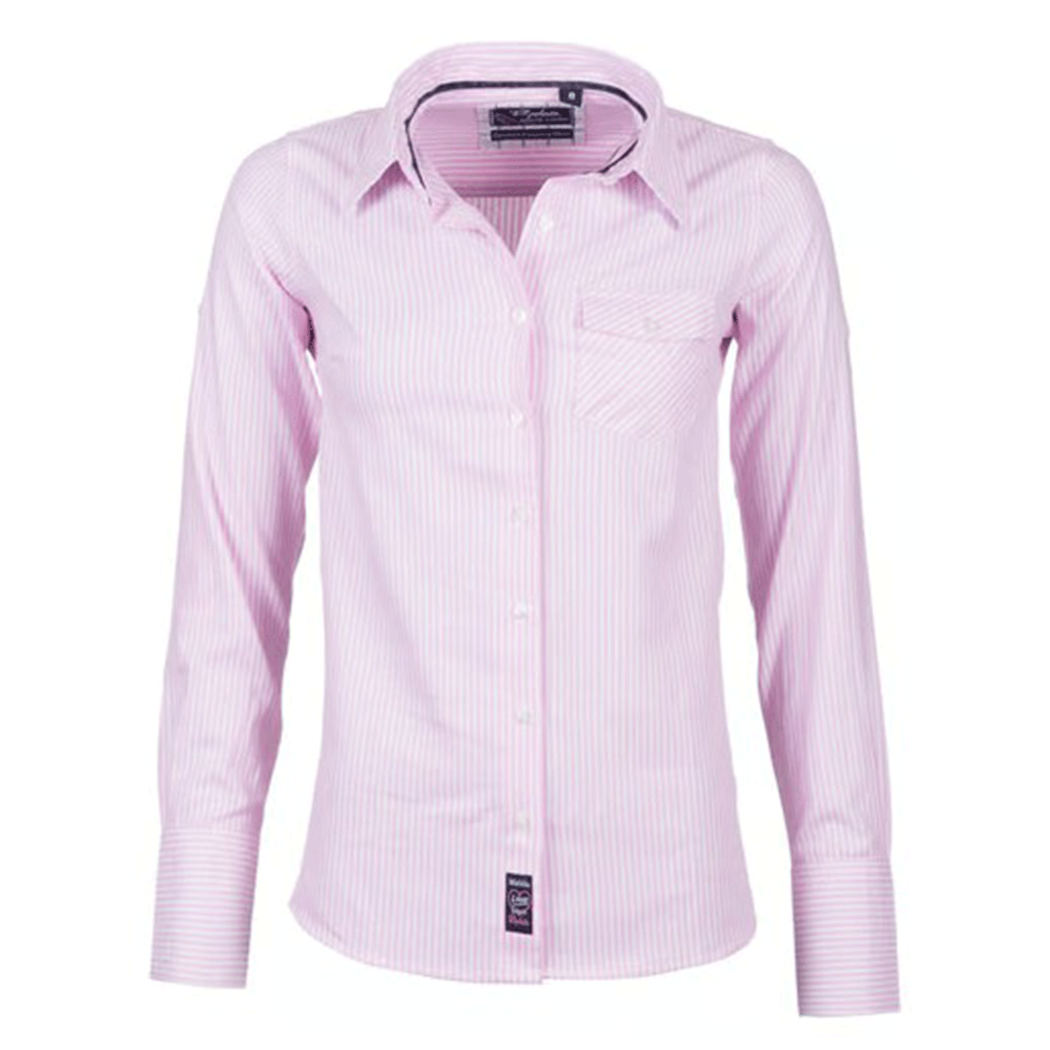 Rydale Hannah Ladies Striped Country Shirt Matilda Pink