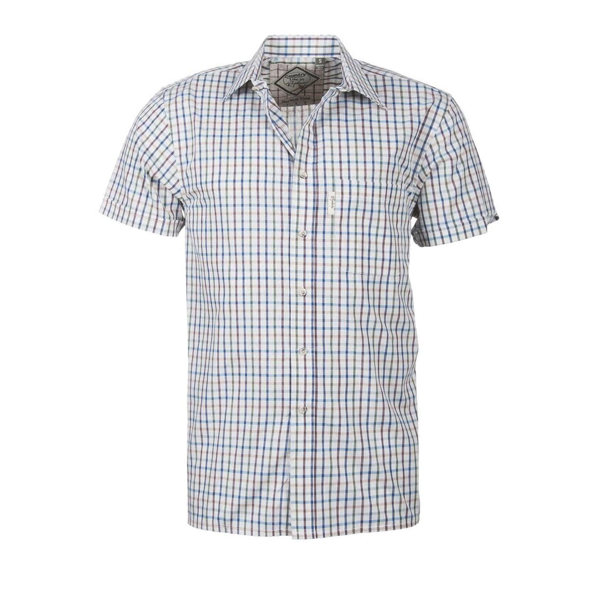 Rydale Harvest Time Men's Country Shirt Light Check