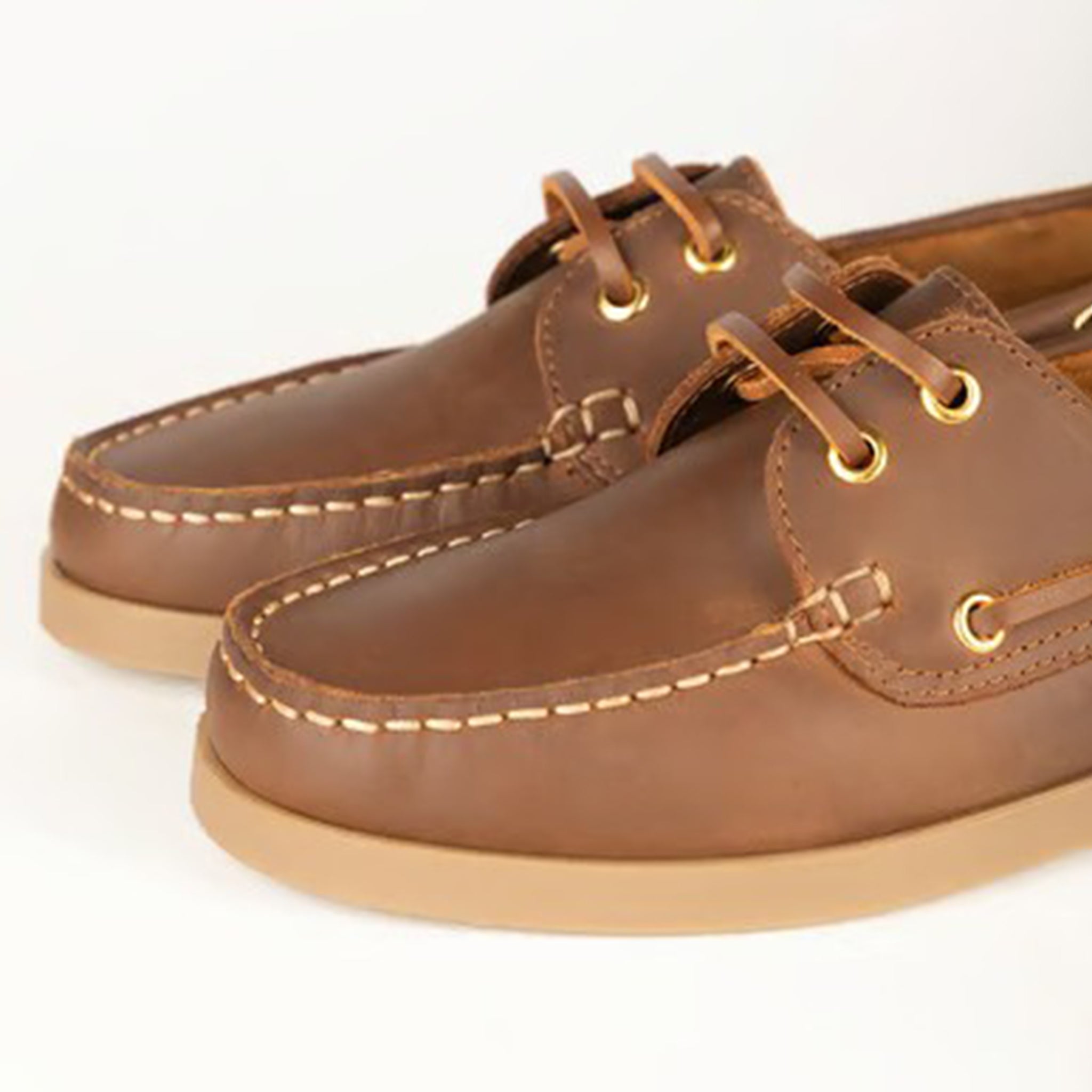 Rydale Reighton Ladies Deck Shoes Antique Tan