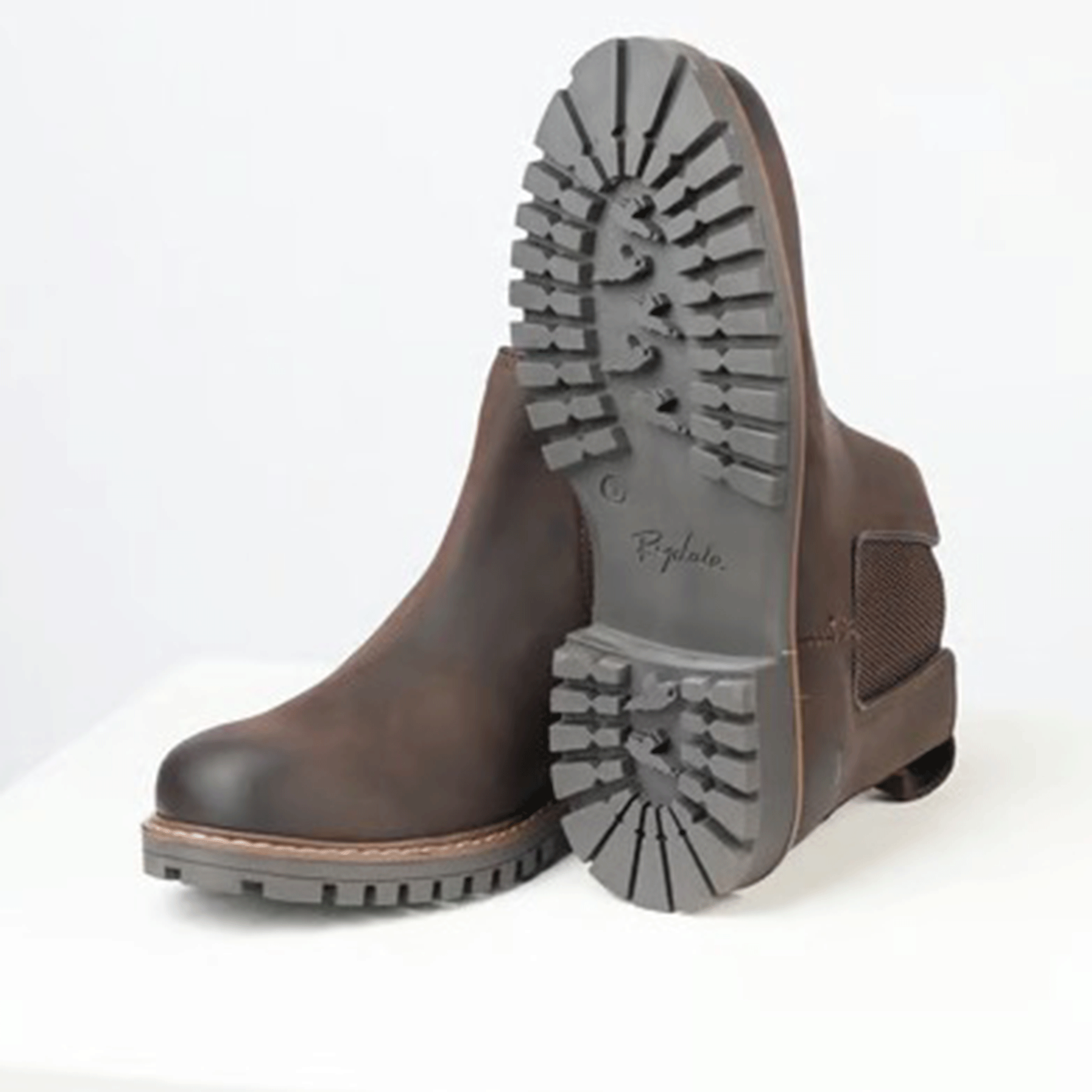 Rydale Sledmere II Men's Leather Chelsea Boots Waxy Brown