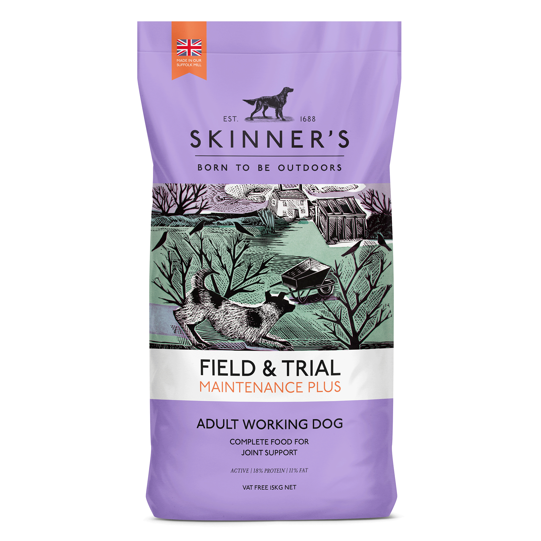 Skinner's Field & Trial Maintenance Plus Dog Food 15kg