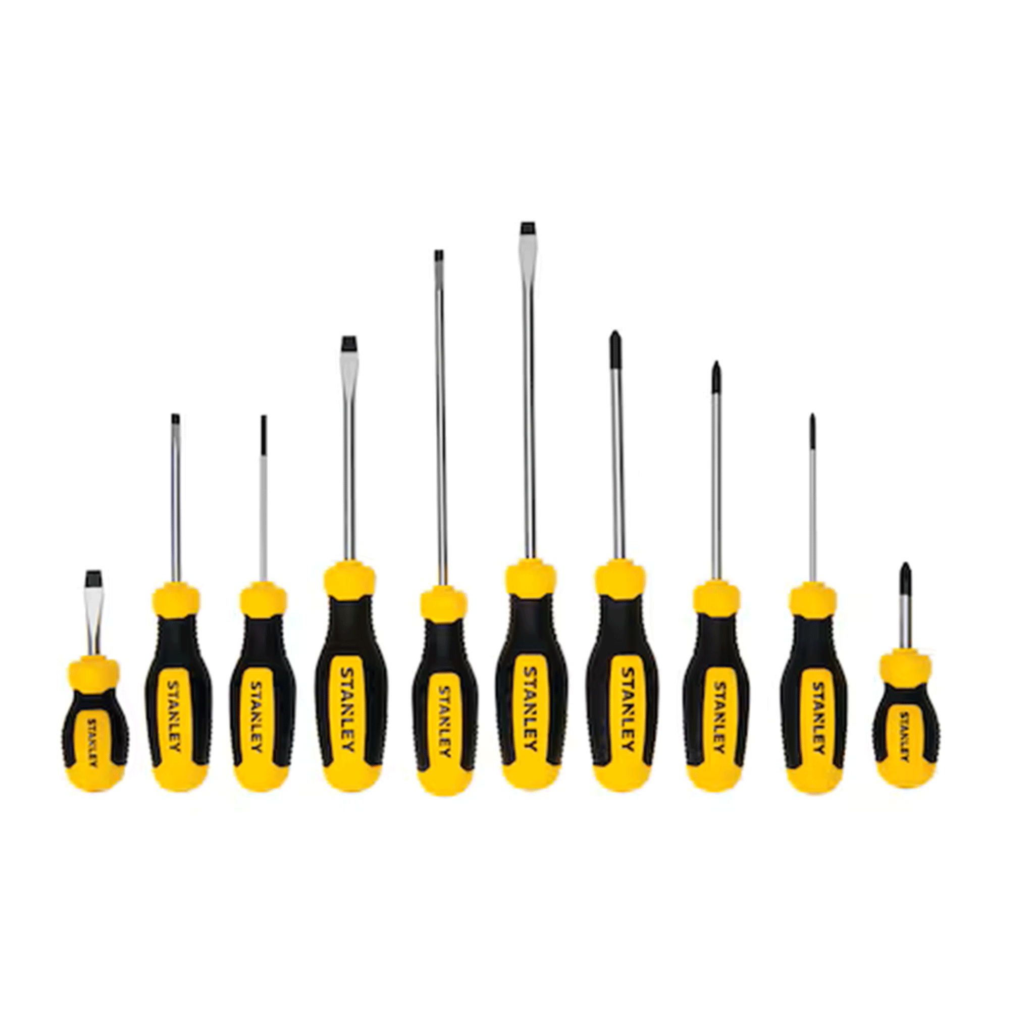 Stanley 10 Piece Screwdriver Set