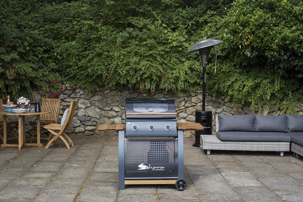 Sahara S350 3 Burner Gas Barbecue 2