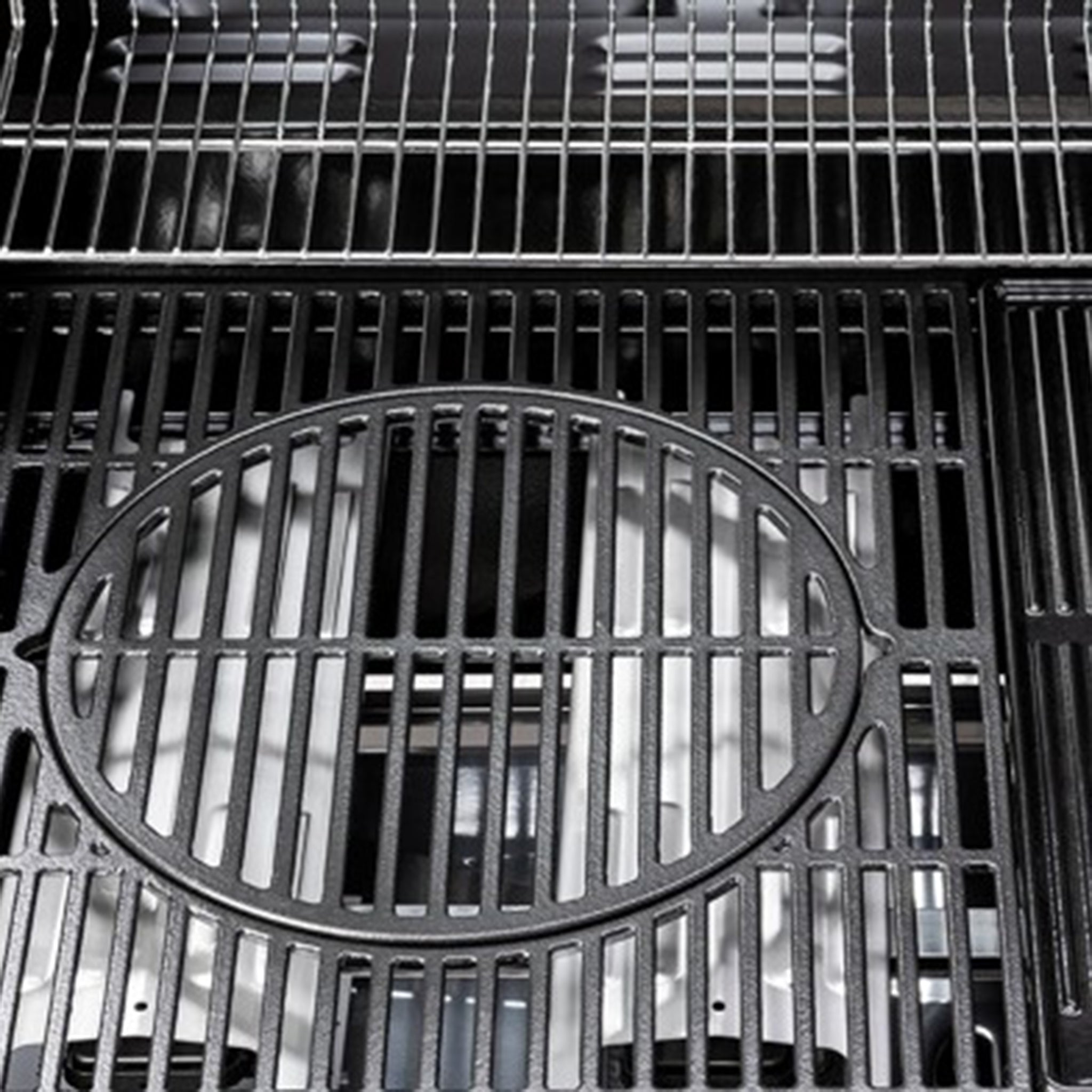 Sahara S375 3+1 Burner Gas BBQ Stainless Steel-Smoky Teal