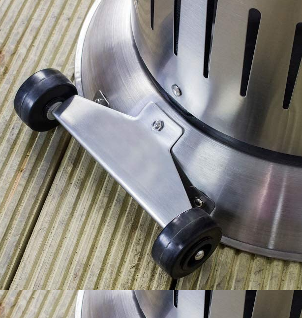 Sahara X13 Heat Focus Stainless Steel Gas Patio Heater 13kw 6