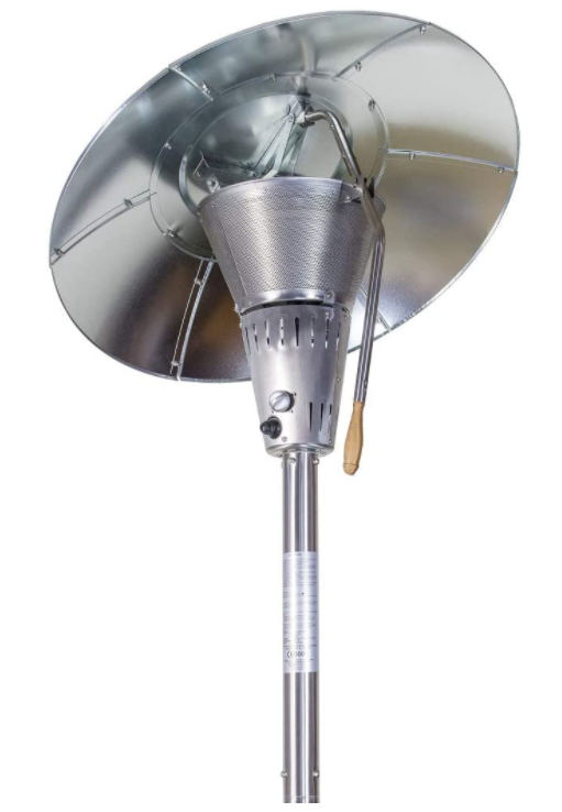 Sahara X13 Heat Focus Stainless Steel Gas Patio Heater 13kw 7
