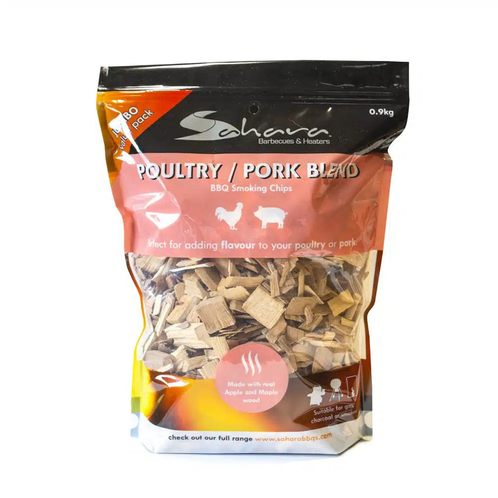 Sahara BBQ Smoking Wood Chips Poultry / Pork Blend