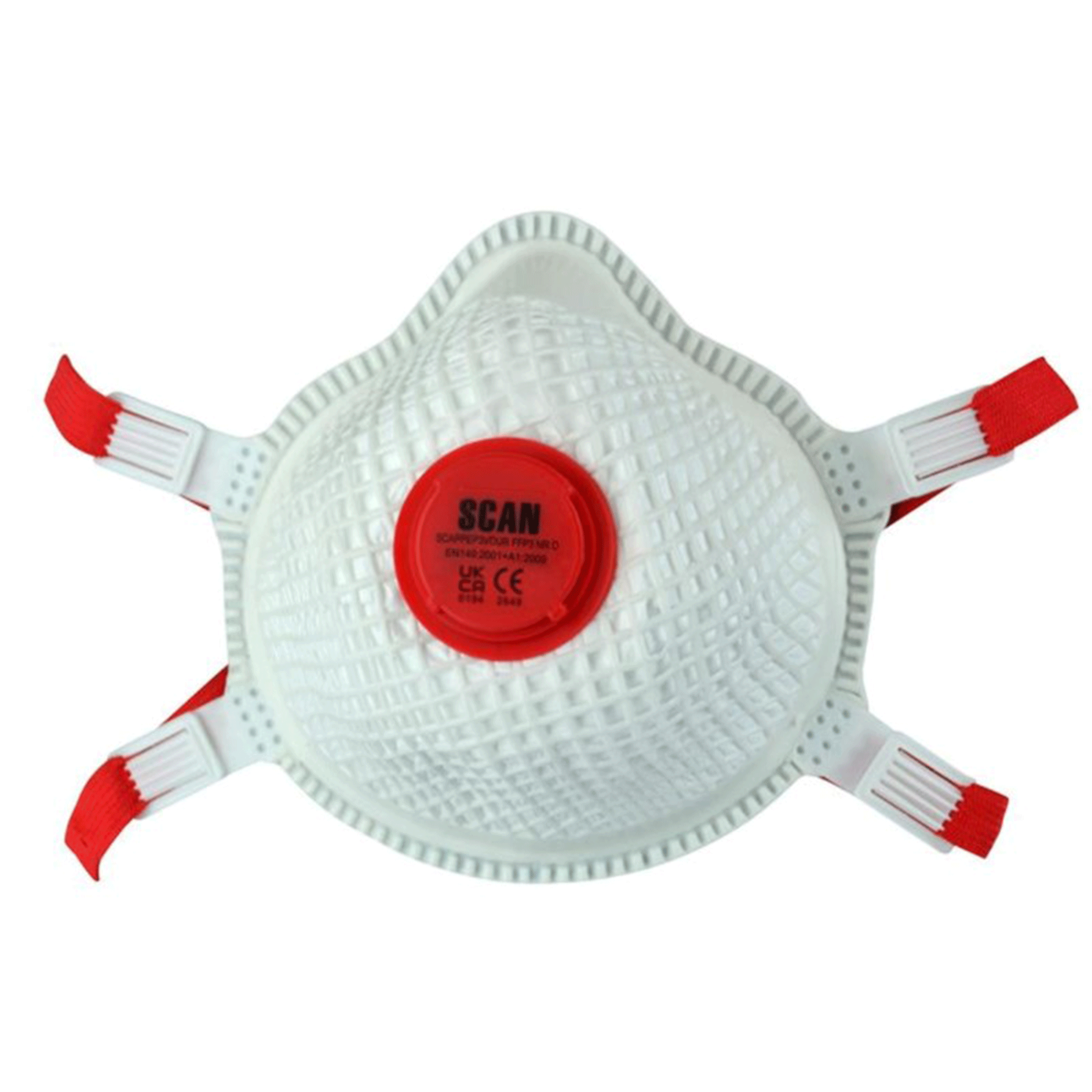 Scan FFP3 Moulded Valved Masks Pack of 2 with Mesh
