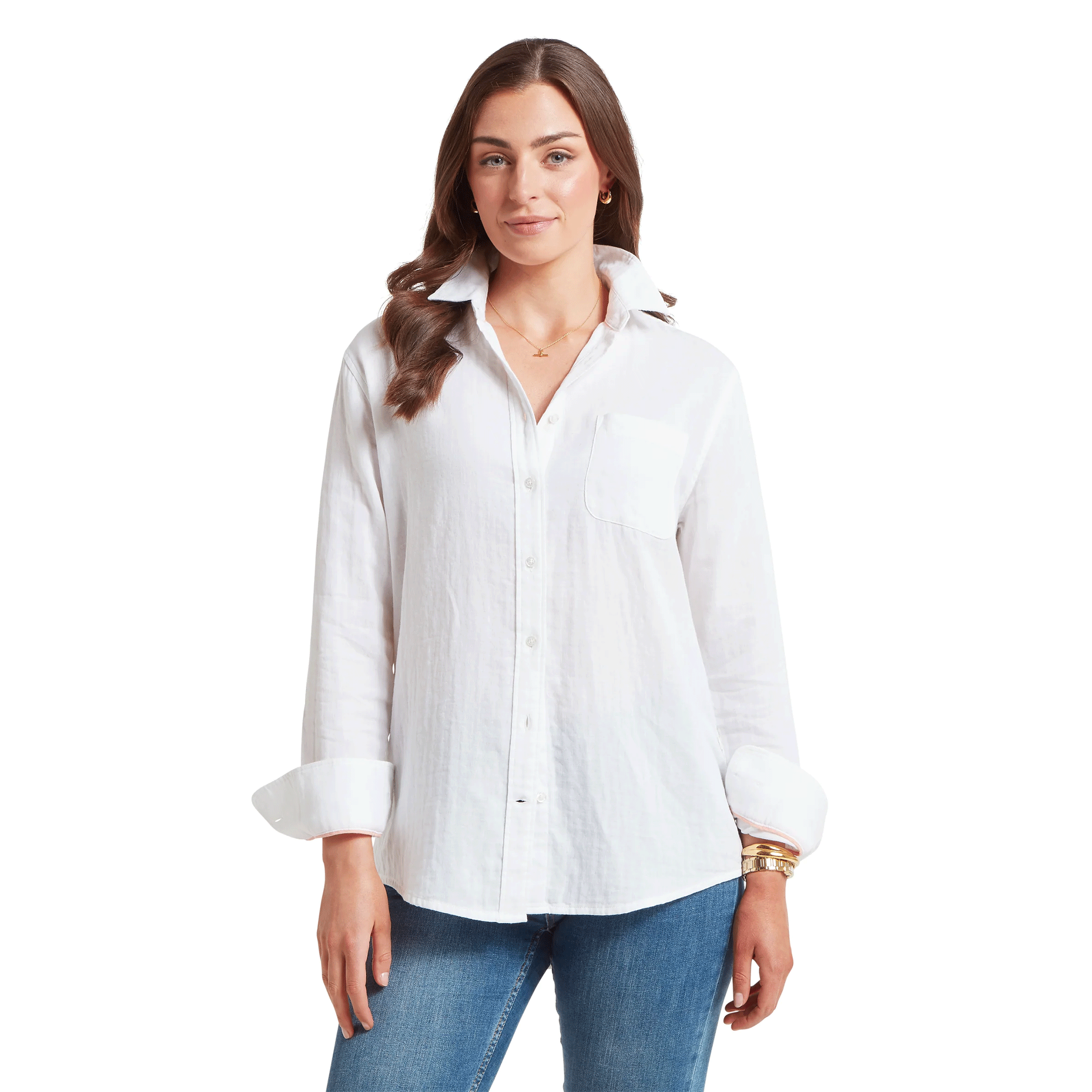 Schoffel Ashdon Shirt in Soft White