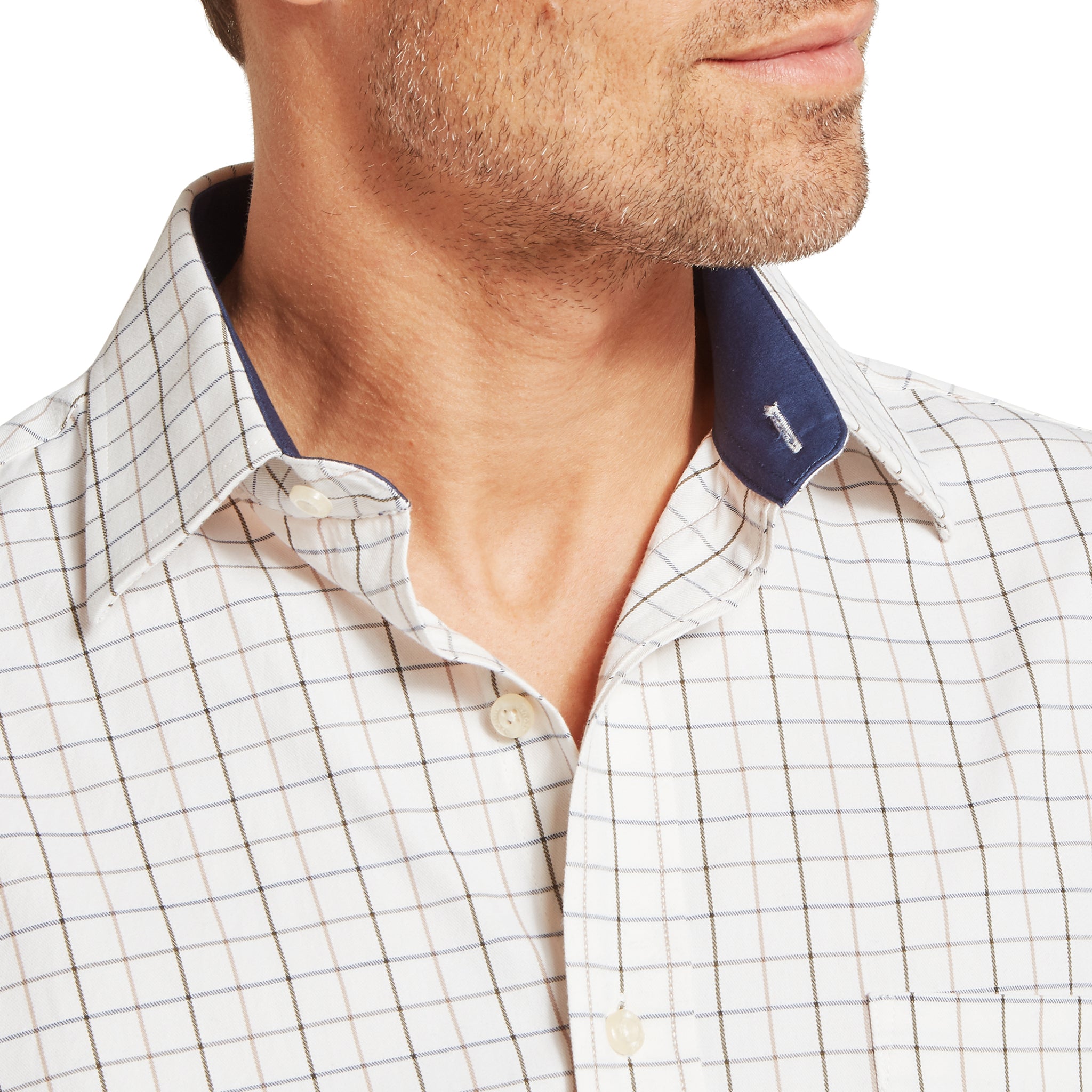 Schöffel Burnham Tattersall Classic Shirt Blueberry