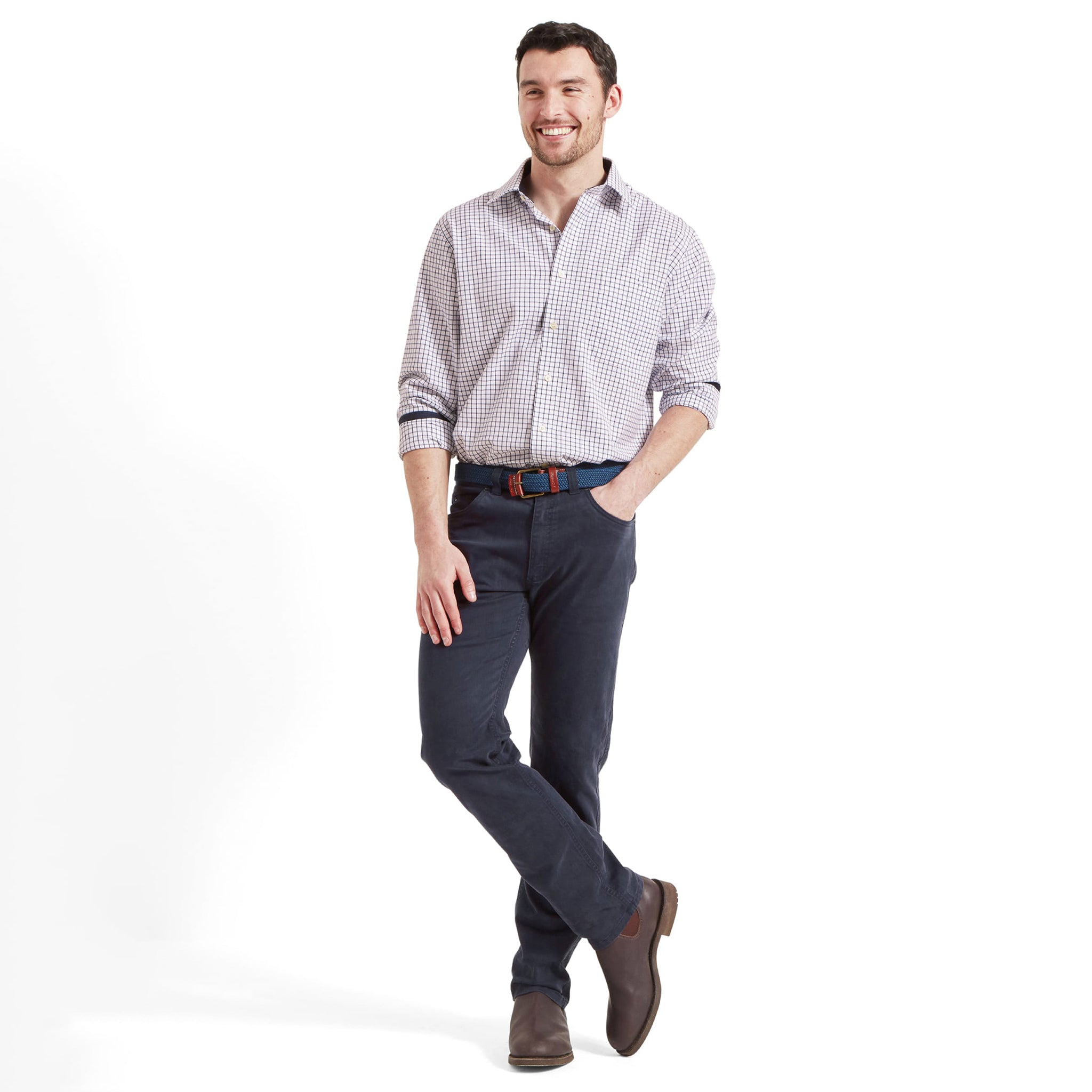 Schöffel Canterbury 5 Pocket Jeans Navy