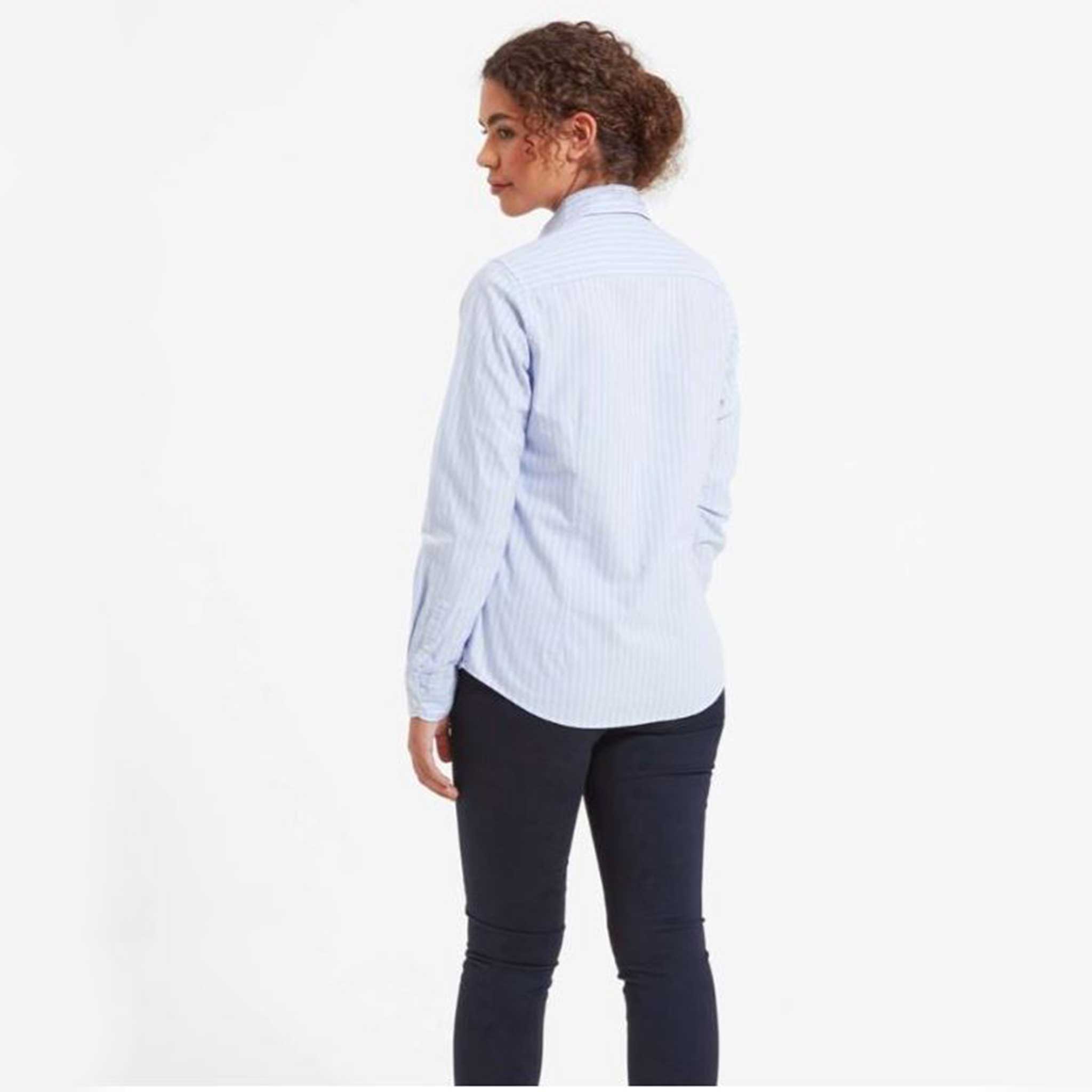 Schoffel-Cley-Ladies-Soft-Oxford-Shirt-Blue-Pink-Stripe-4