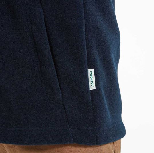 Schoffel Cottesmore Fleece Jacket Navy 4
