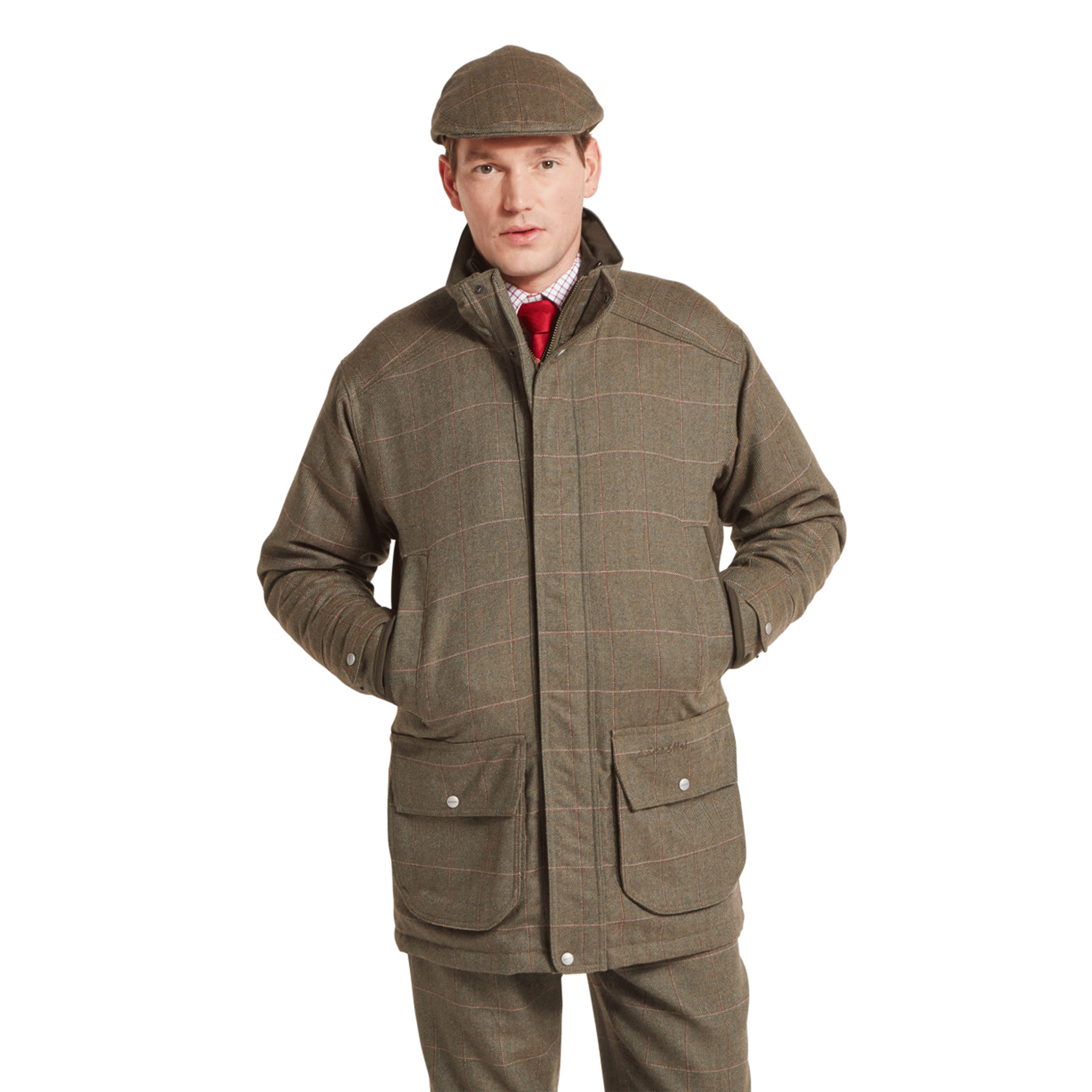 Schöffel Country Men’s Ptarmigan GORE-TEX Tweed Classic Coat