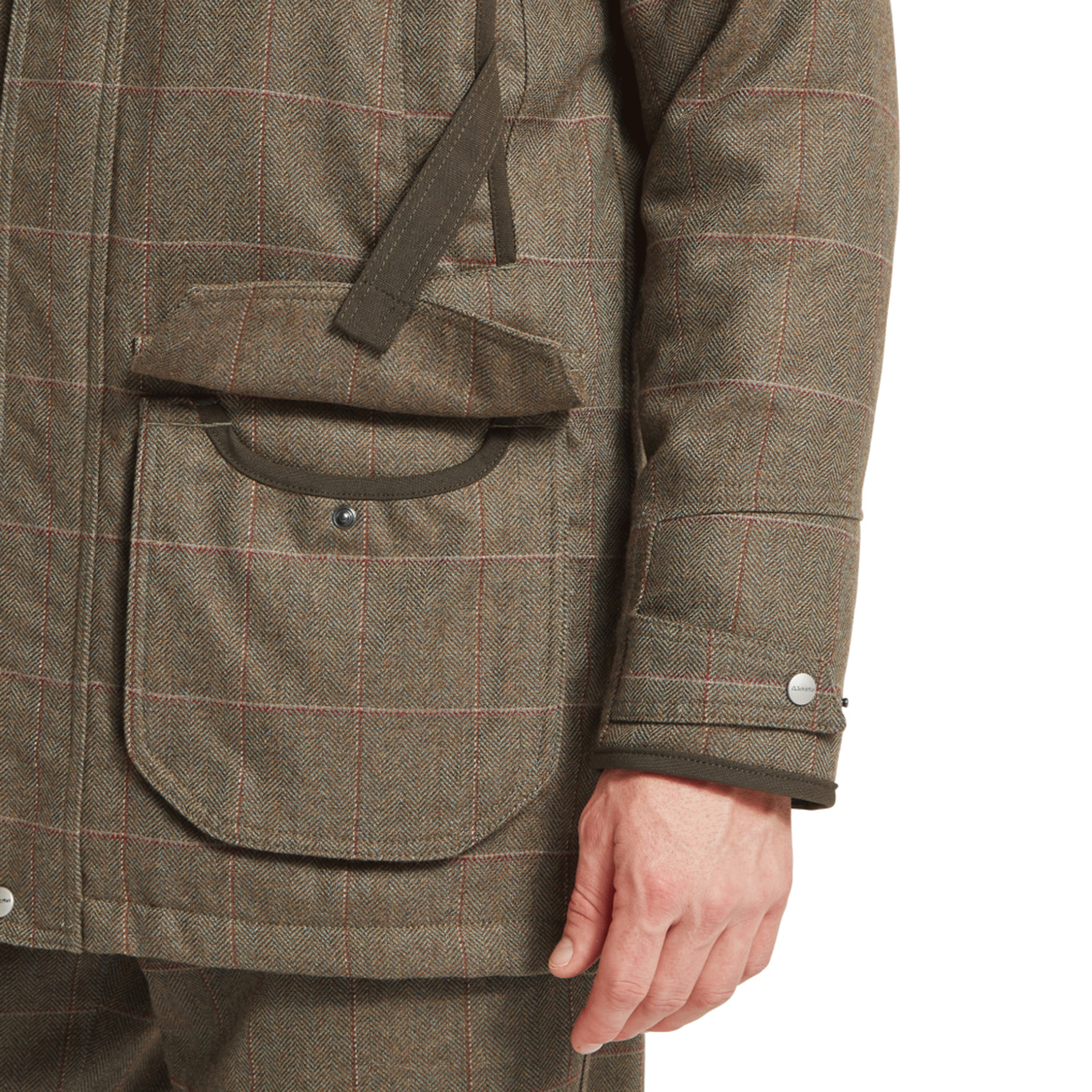 Schöffel Country Men’s Ptarmigan GORE-TEX Tweed Classic Coat