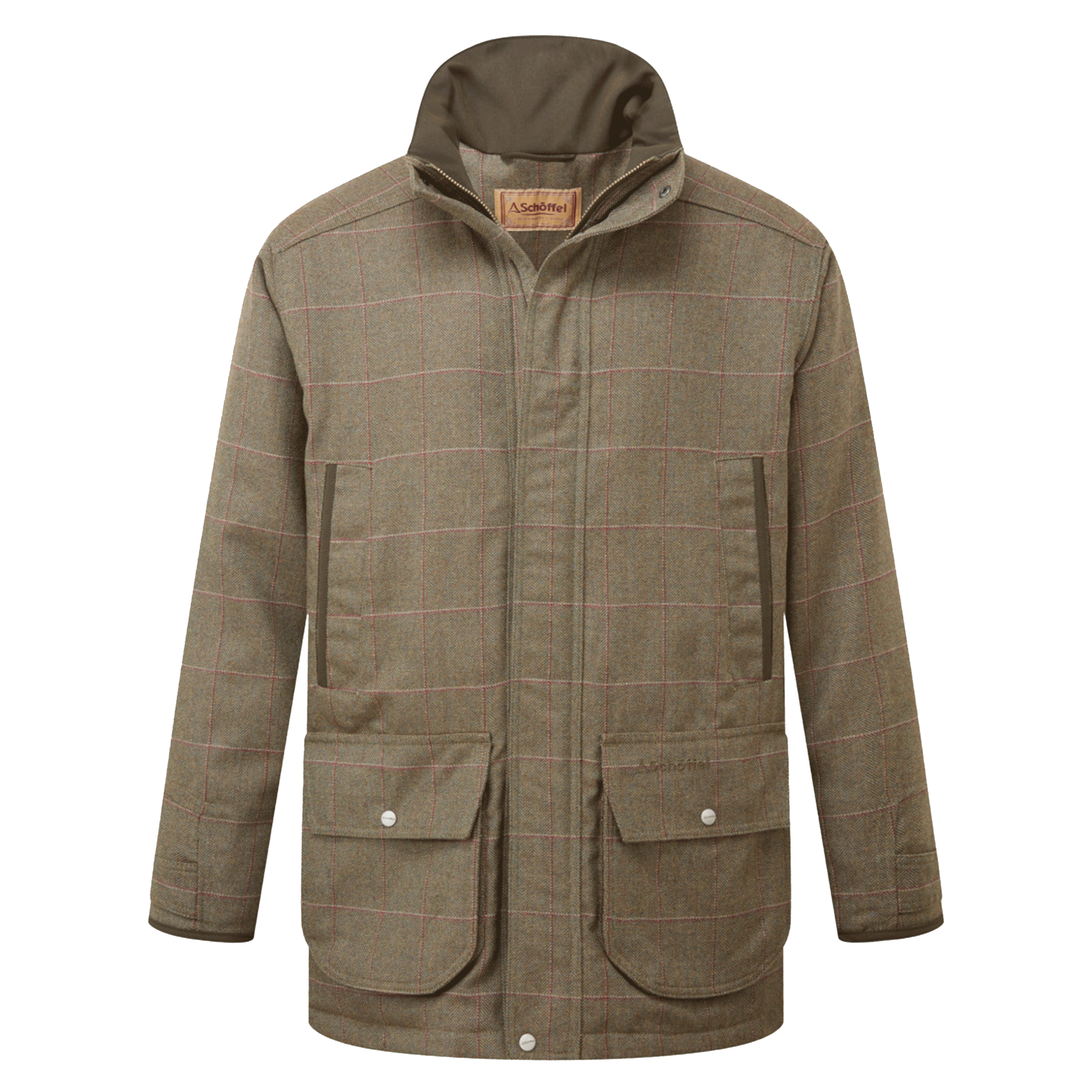 Schöffel Country Men’s Ptarmigan GORE-TEX Tweed Classic Coat