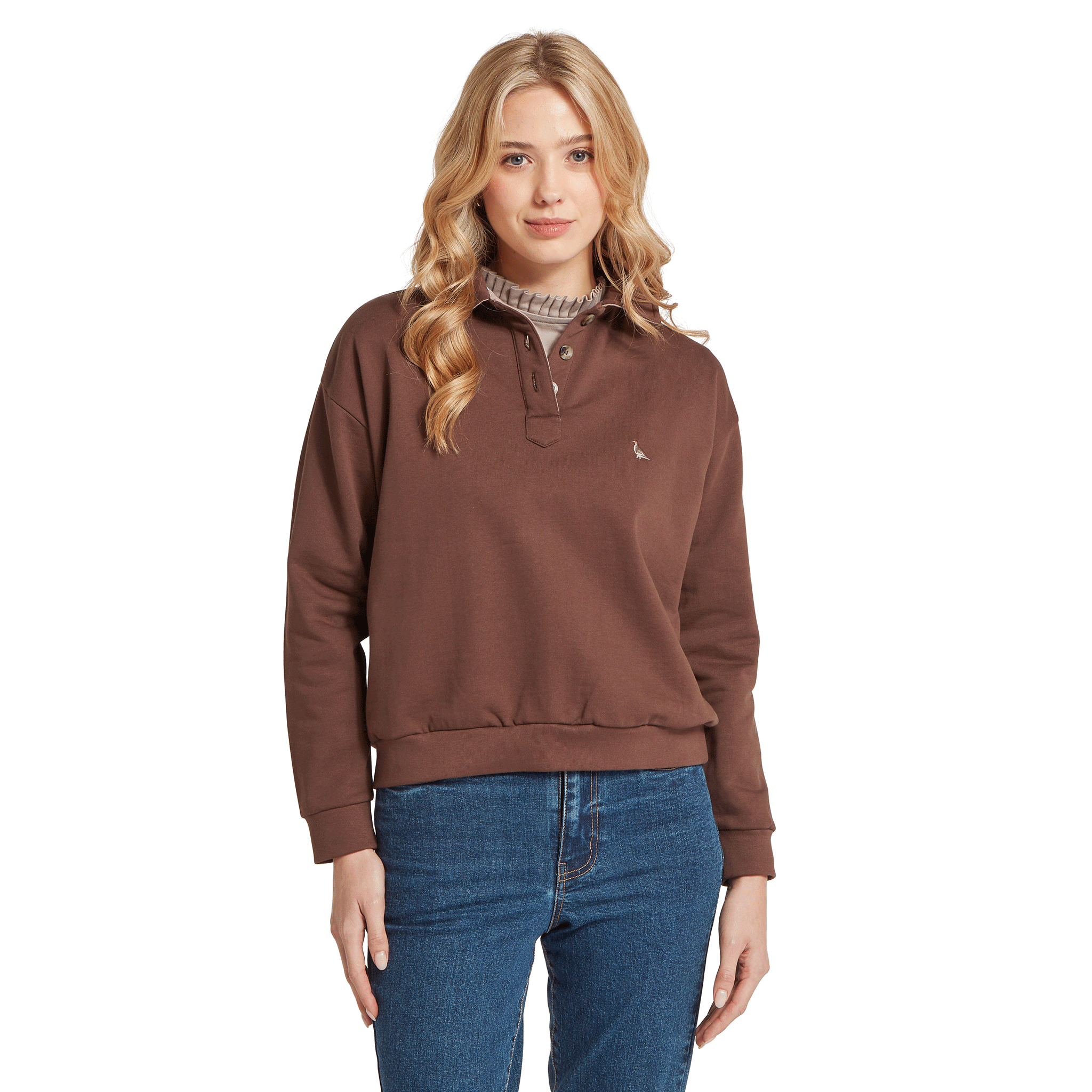 Schöffel Country Women's Horseley Sweatshirt Chocolate