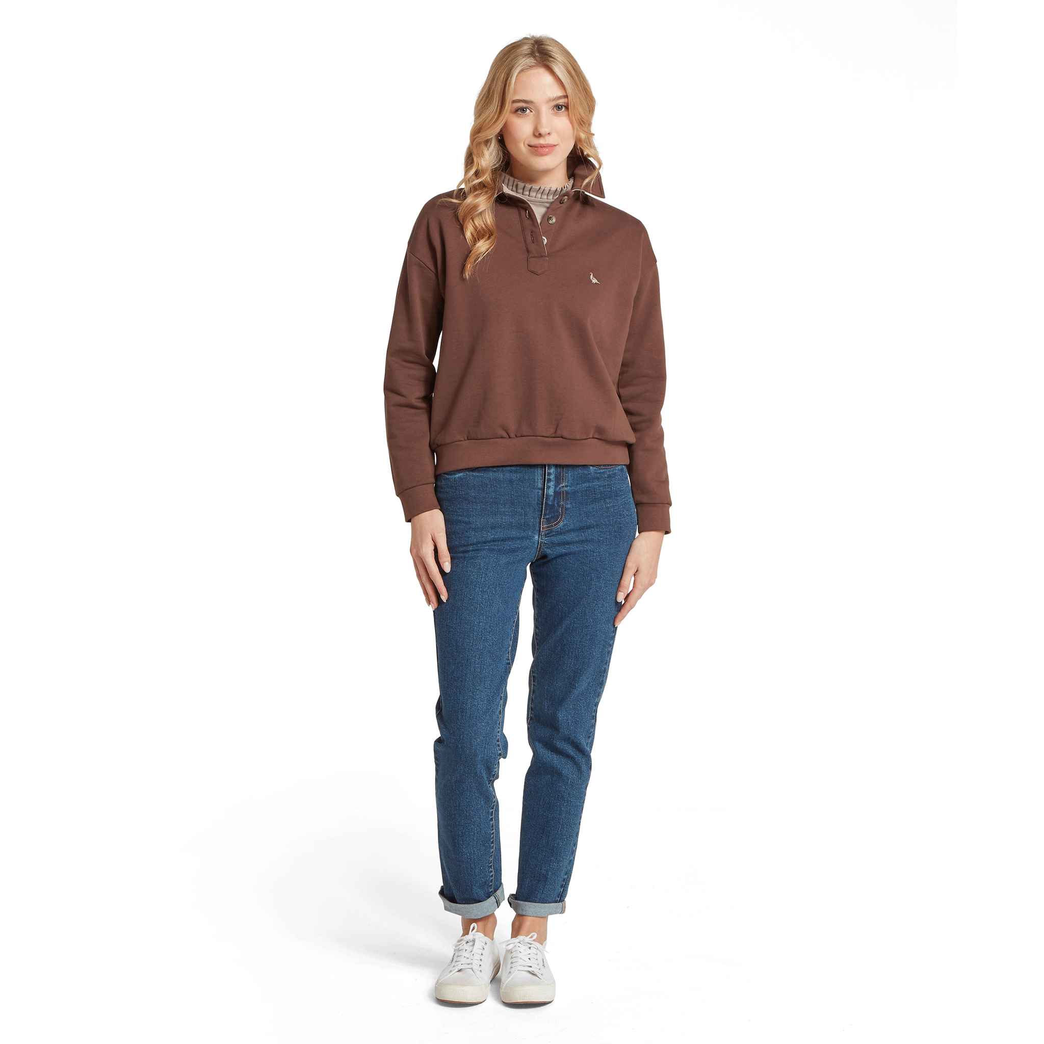 Schöffel Country Women's Horseley Sweatshirt Chocolate