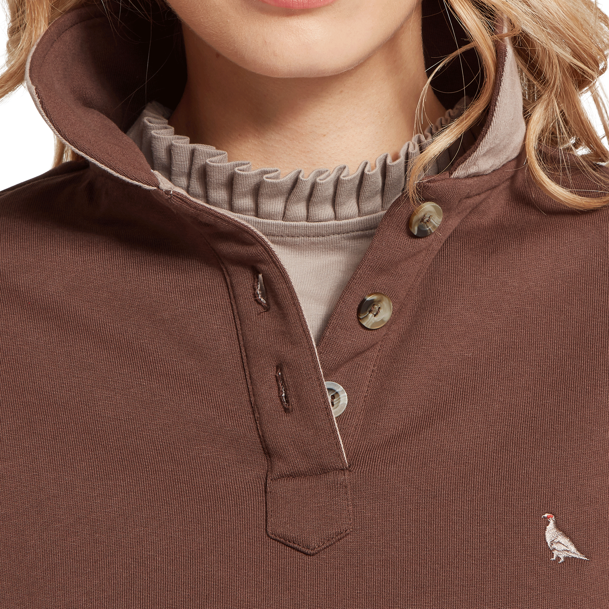 Schöffel Country Women's Horseley Sweatshirt Chocolate