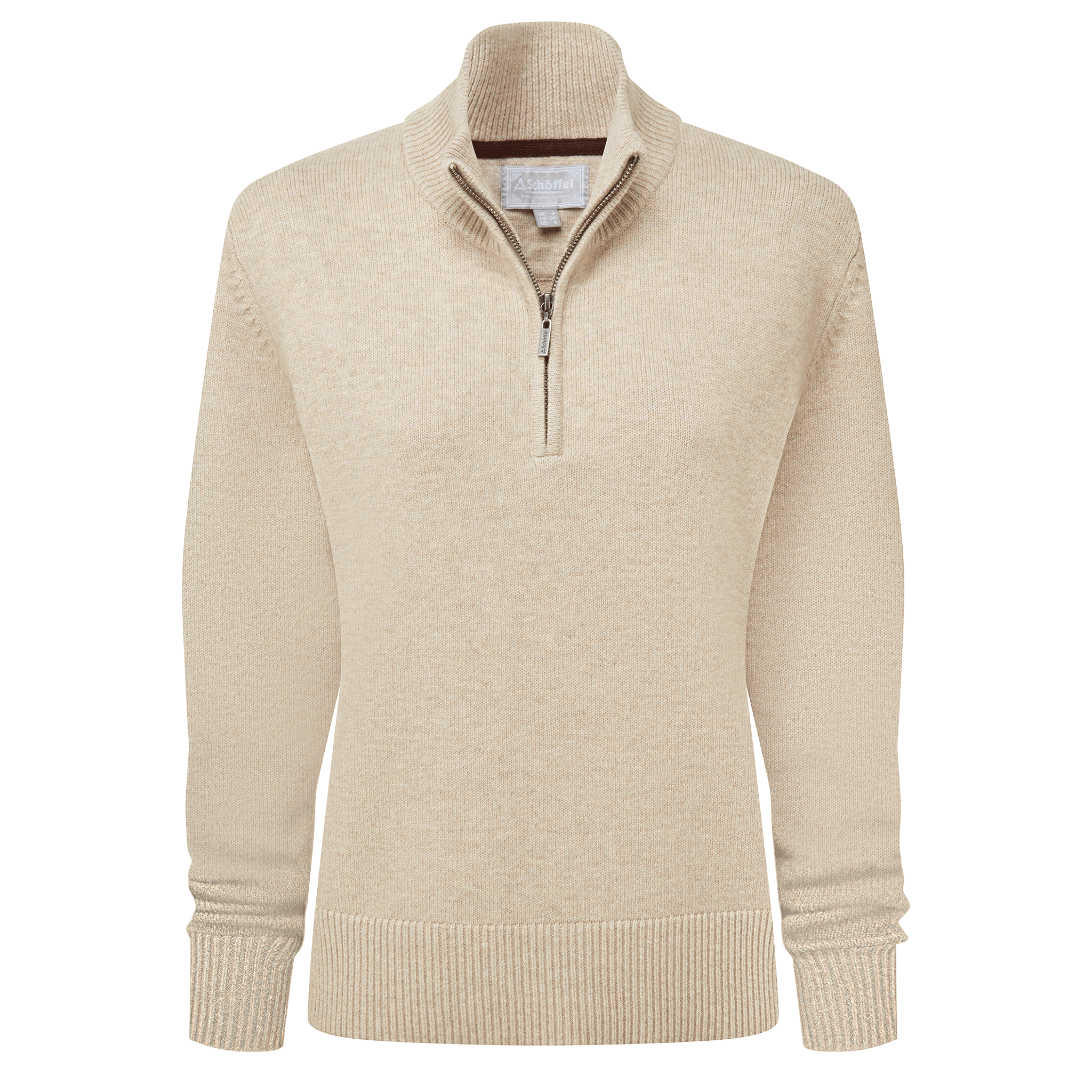 Schöffel Country Women's Thoralby 1/4 Zip Jumper Oatmeal