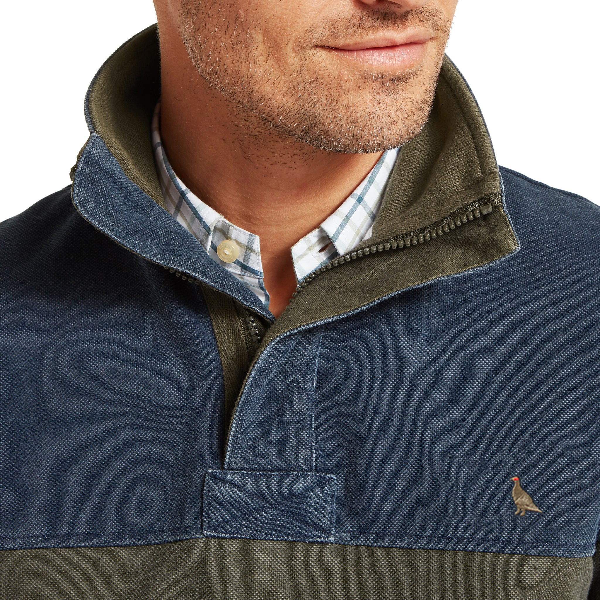 Schöffel Helford Heritage Sweatshirt Peat Green