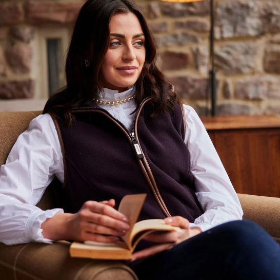 Schoffel Lyndon Ladies Fleece Gilet Port 2