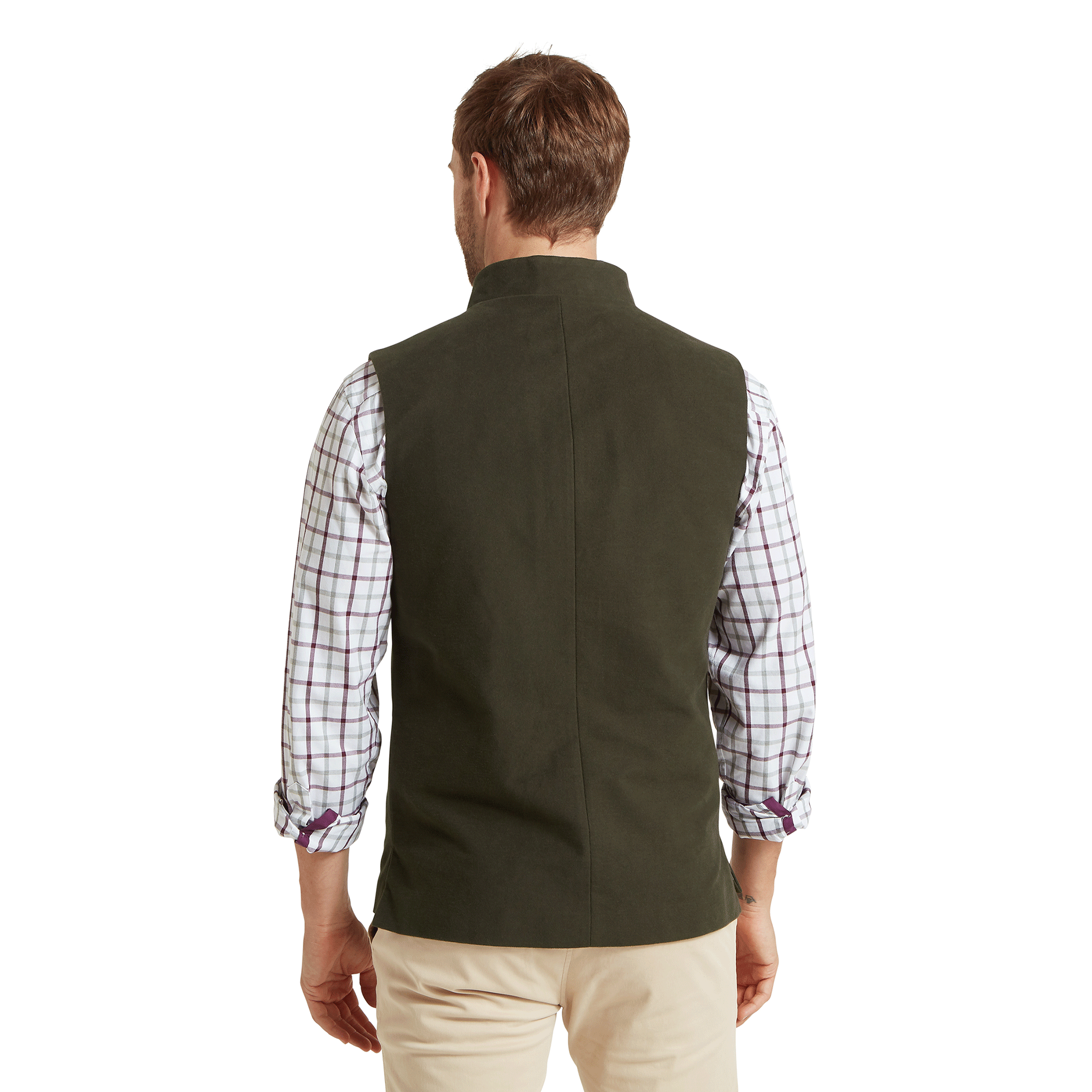 Schöffel Men's Barnsdale Nehru Waistcoat Forest
