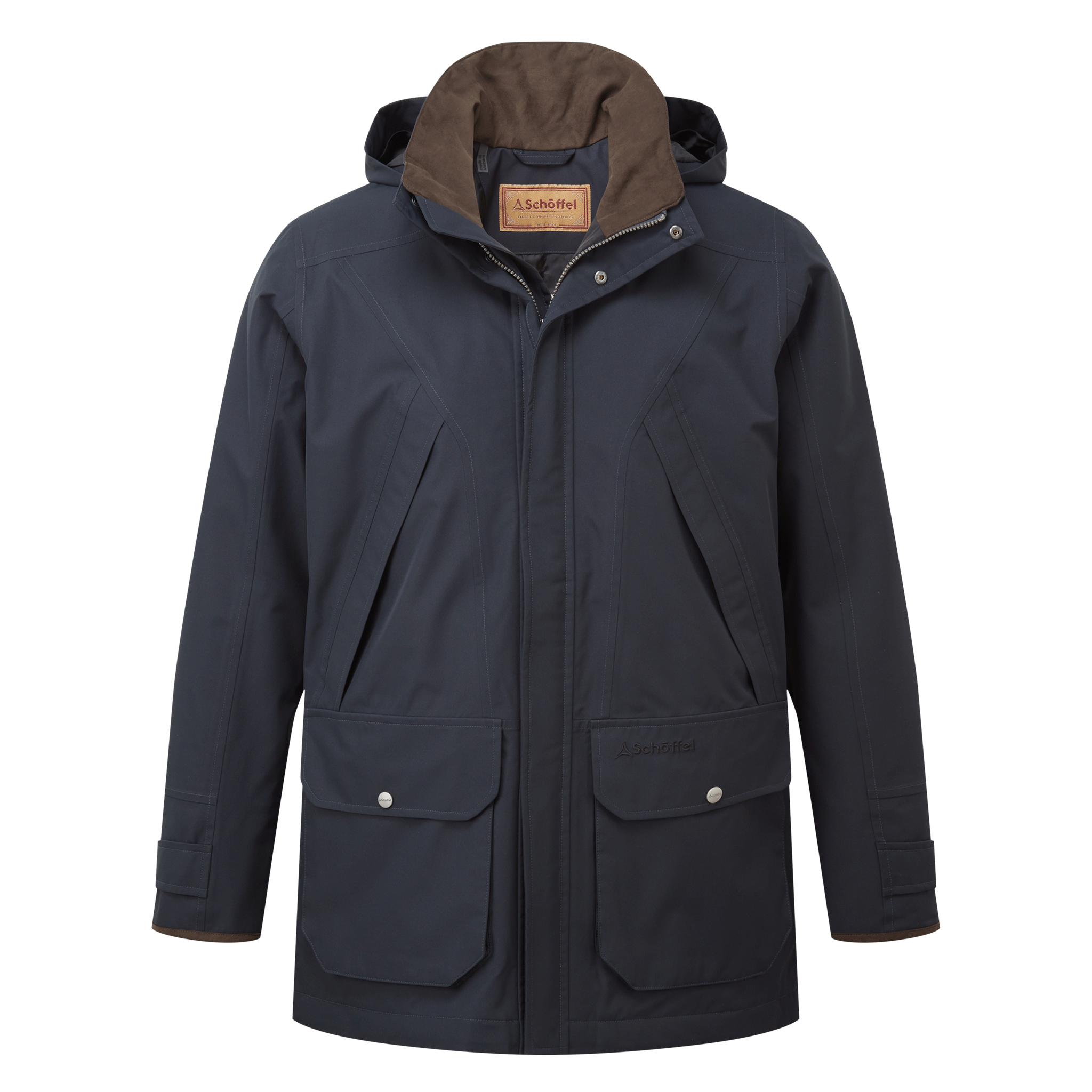 Schöffel Men's Barrow Country Coat Carbon Navy