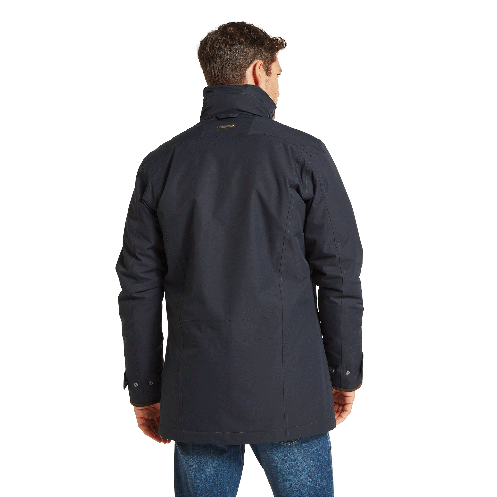 Schöffel Men's Barrow Country Coat Carbon Navy