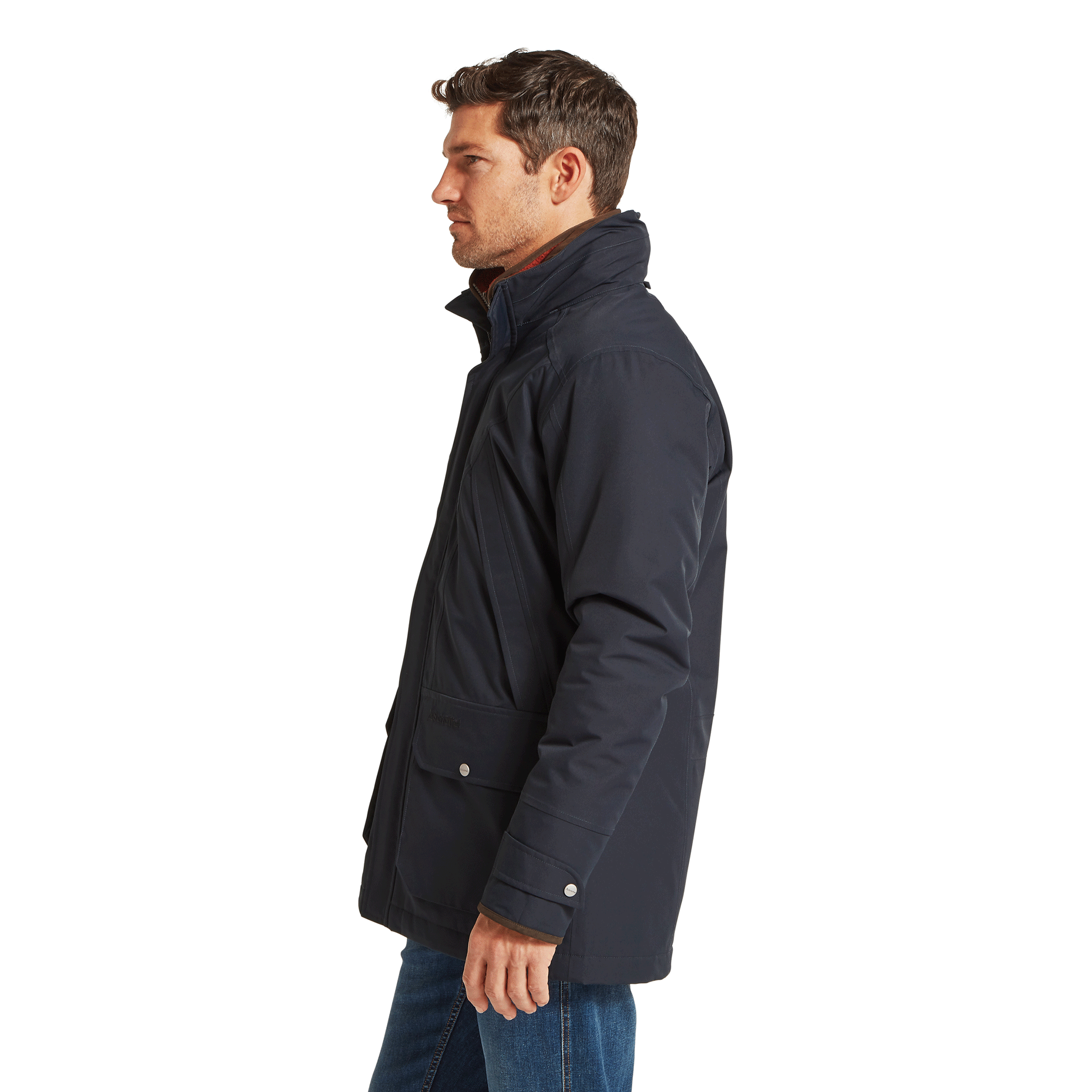 Schöffel Men's Barrow Country Coat Carbon Navy