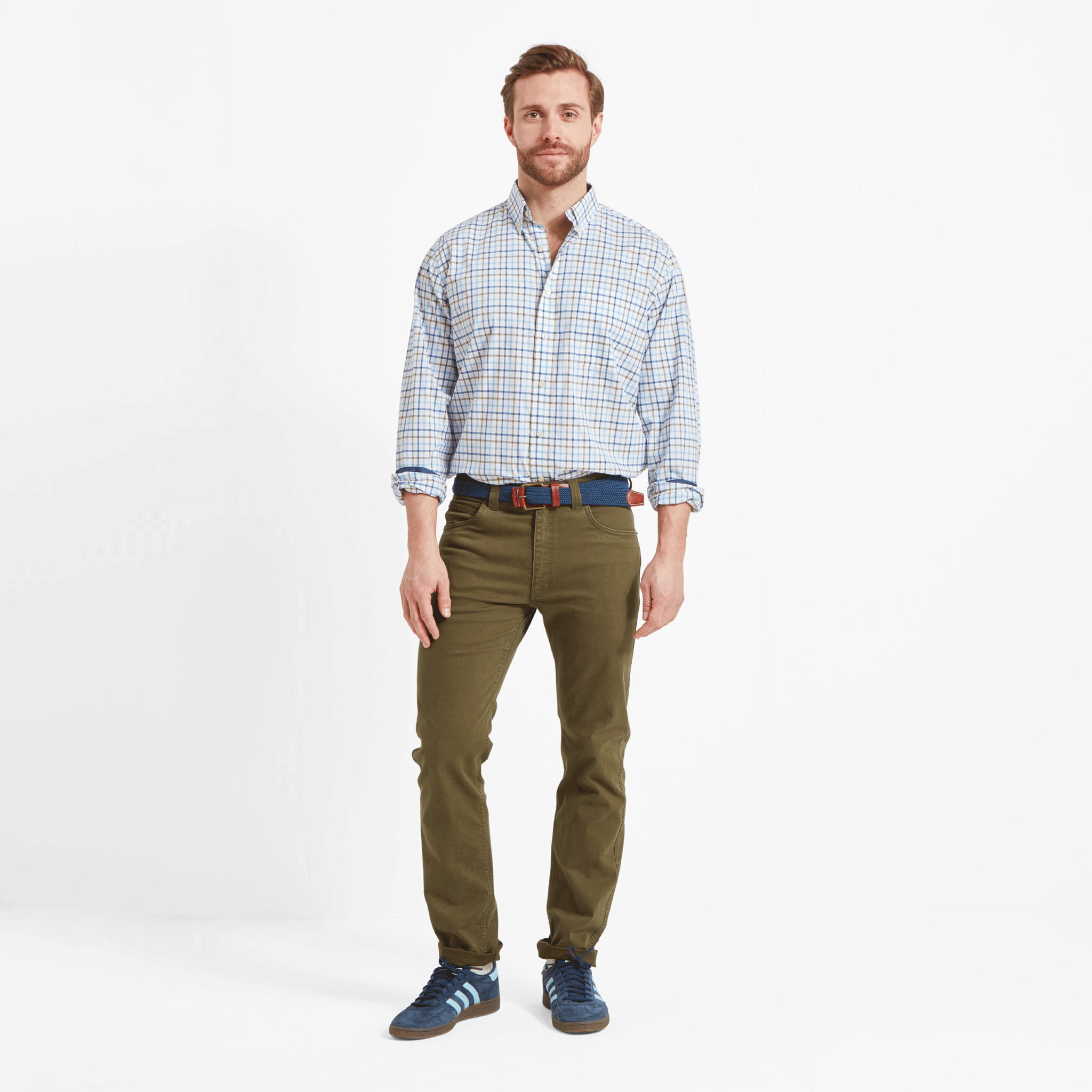 Schöffel Men's Canterbury 5 Pocket Jeans Moss