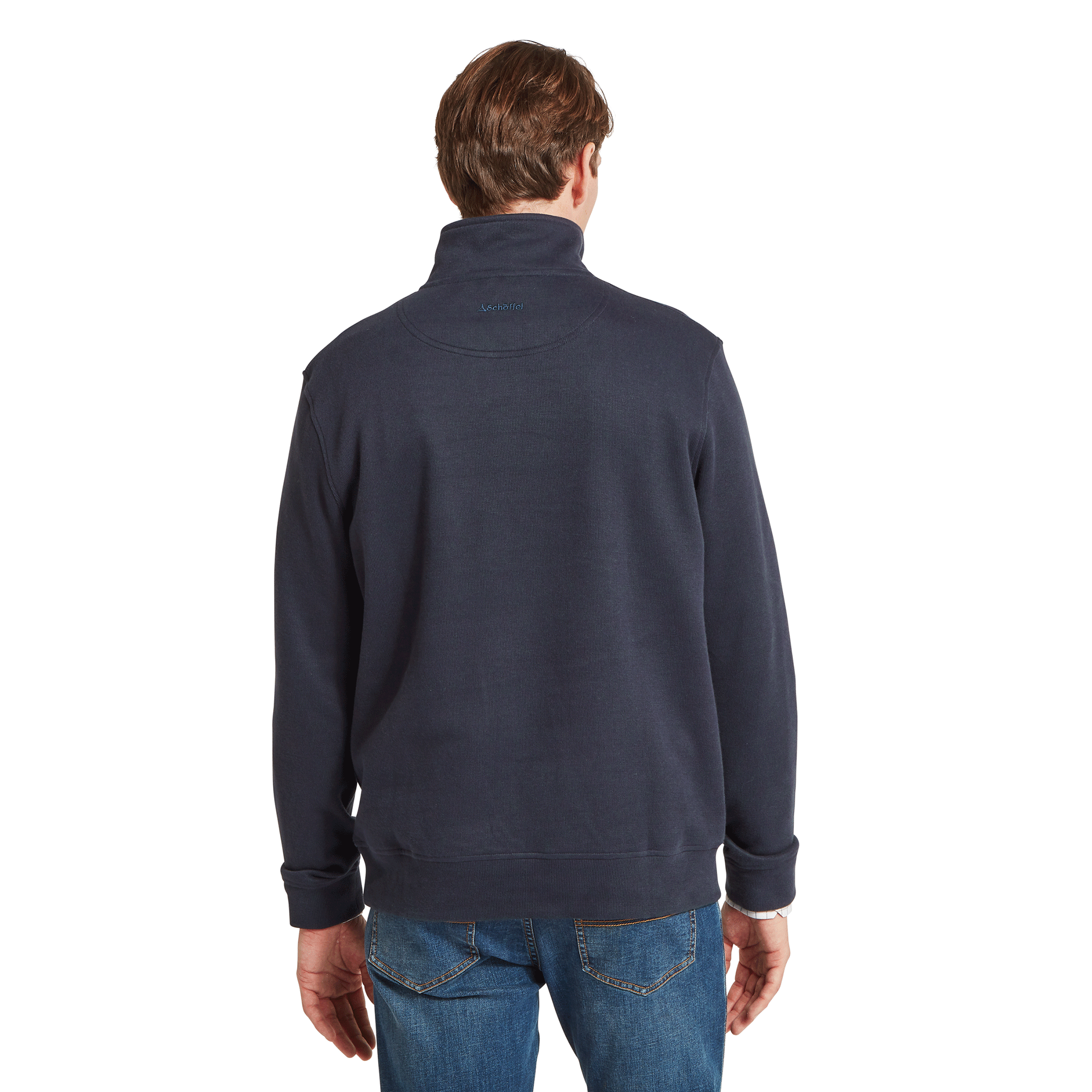 Schöffel Men's Kingsand 1/4 Zip Jumper True Navy