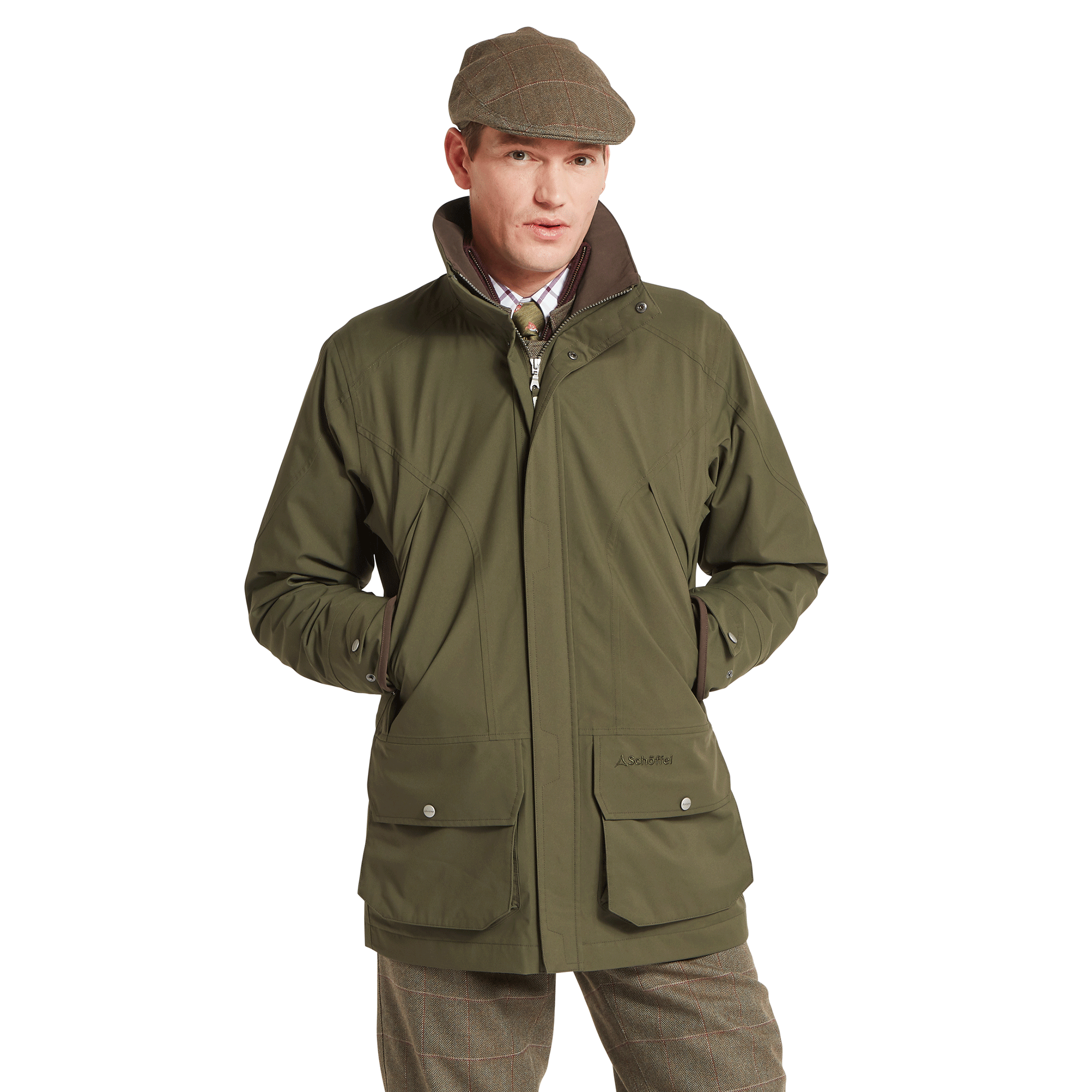 Schöffel Men's Snipe Ultralight Coat Forest Green