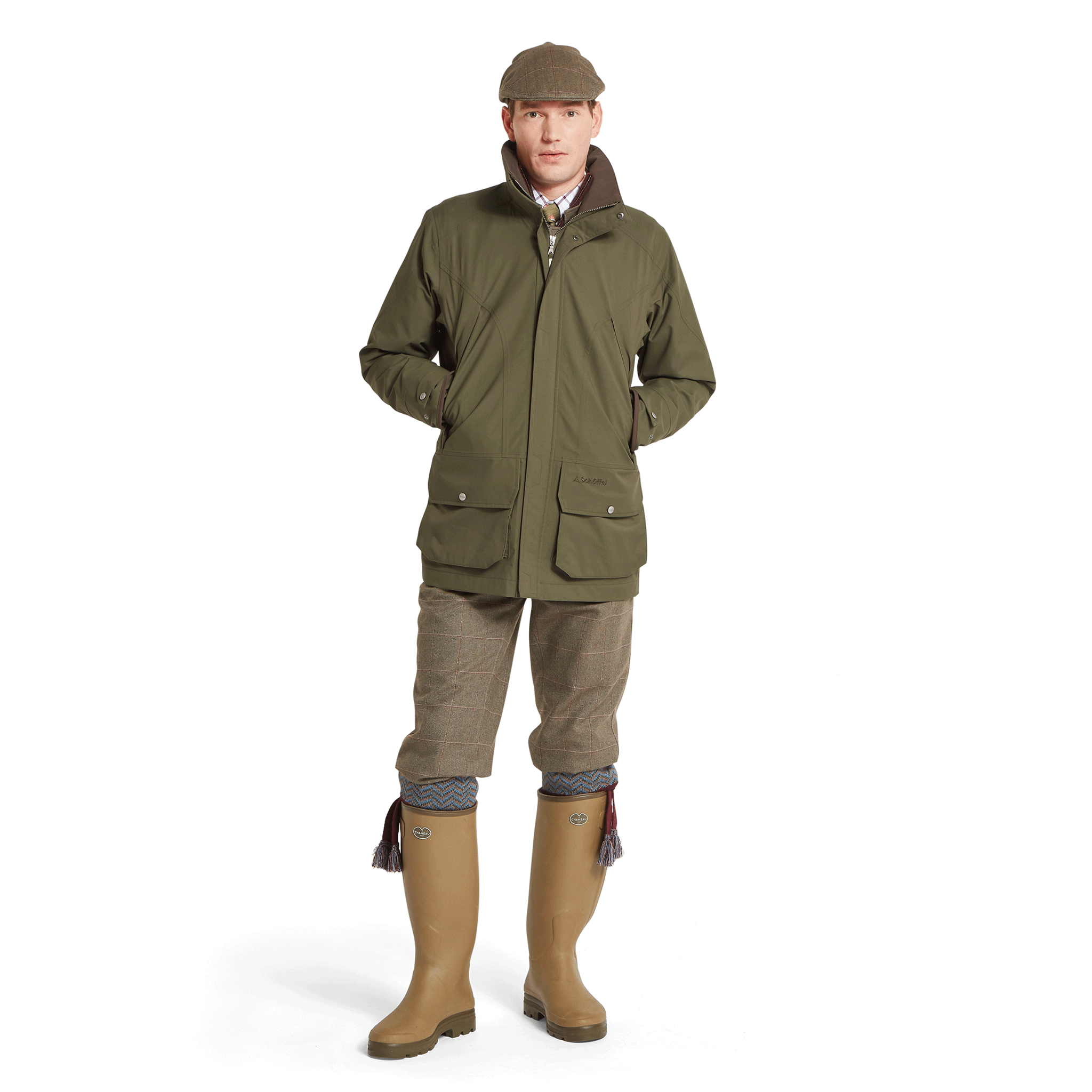 Schöffel Men's Snipe Ultralight Coat Forest Green