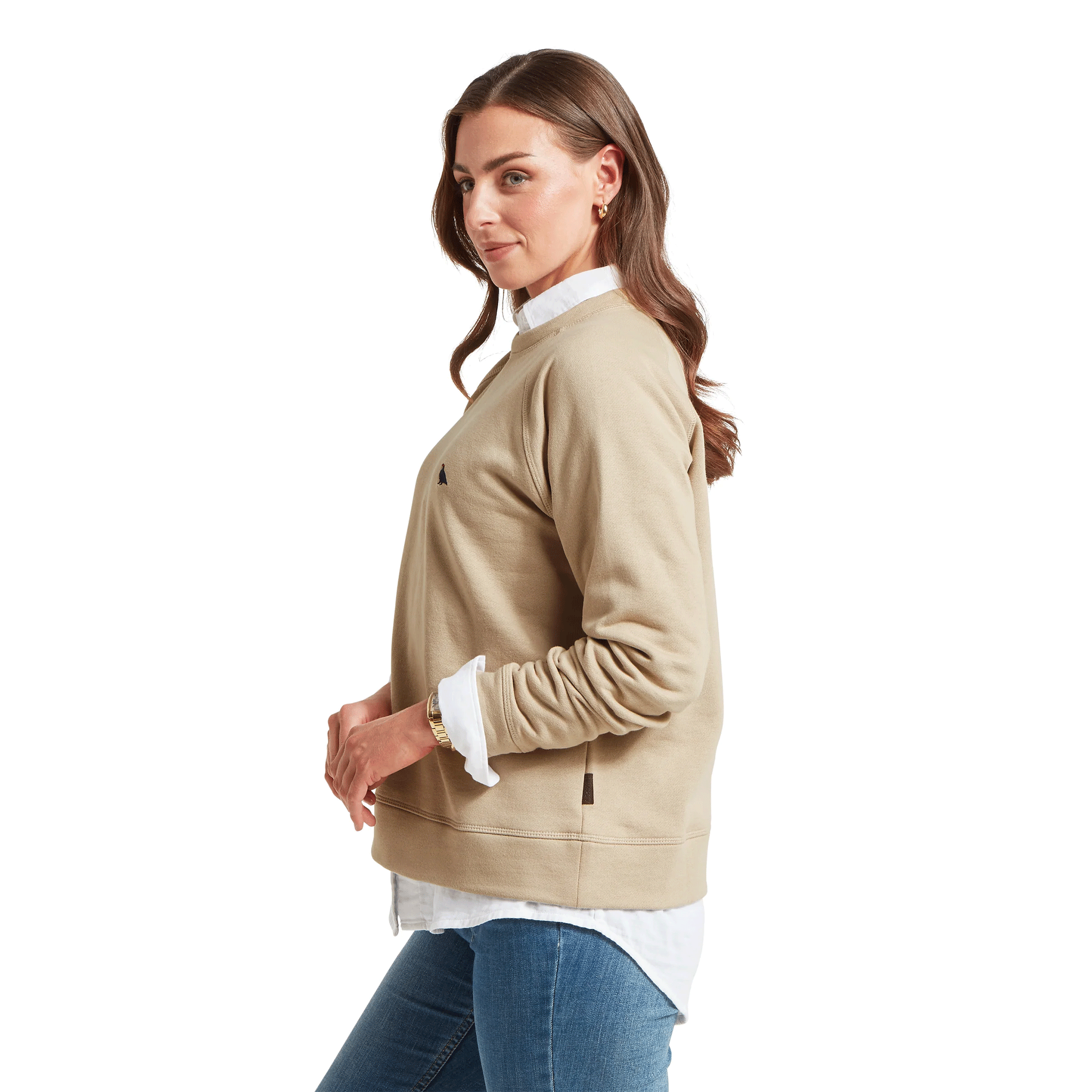 Schoffel Newberry Sweatshirt in Cobblestone