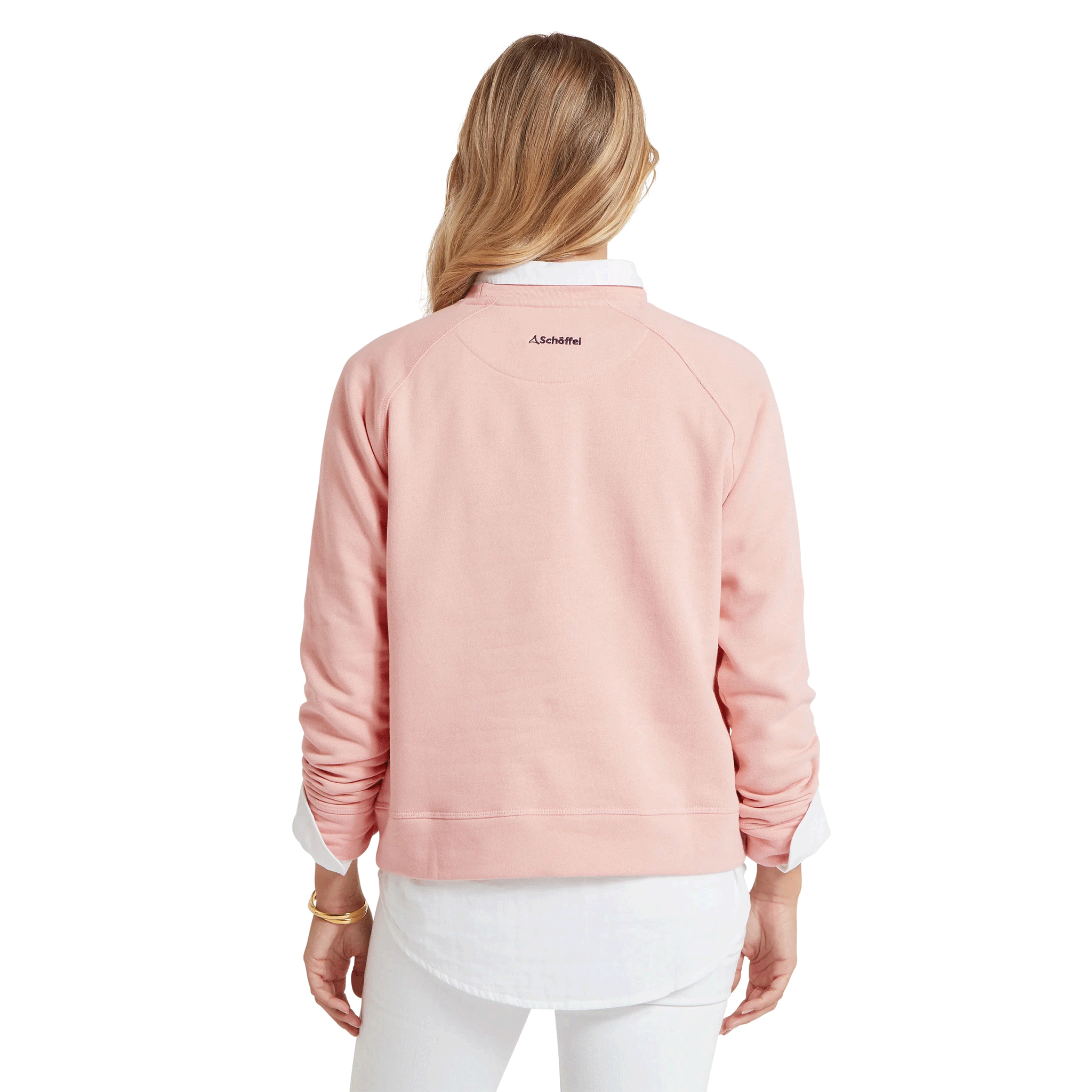 Schoffel Newberry Sweatshirt in Pale Rose