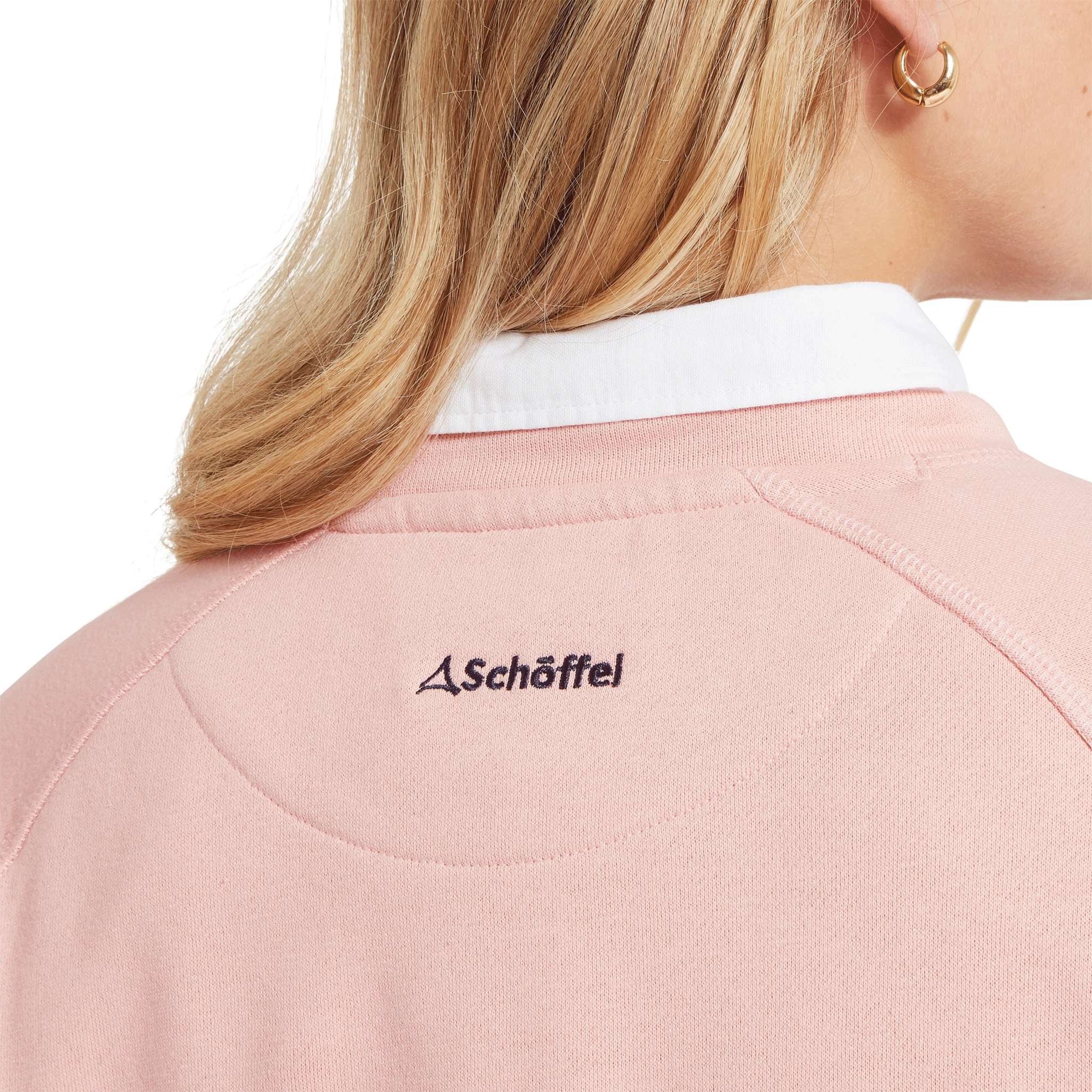 Schoffel Newberry Sweatshirt in Pale Rose