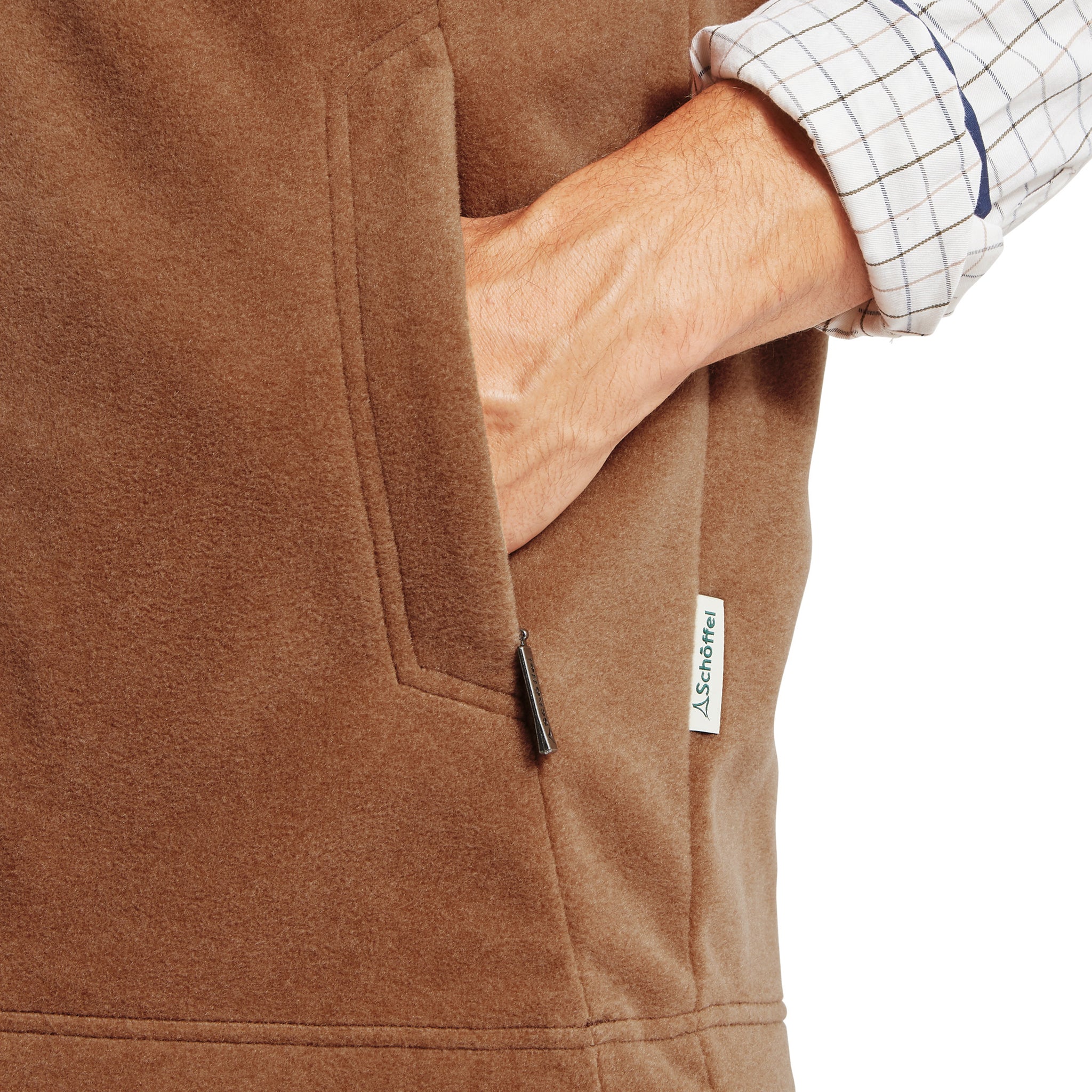 Schöffel Oakham Fleece Gilet Toffee