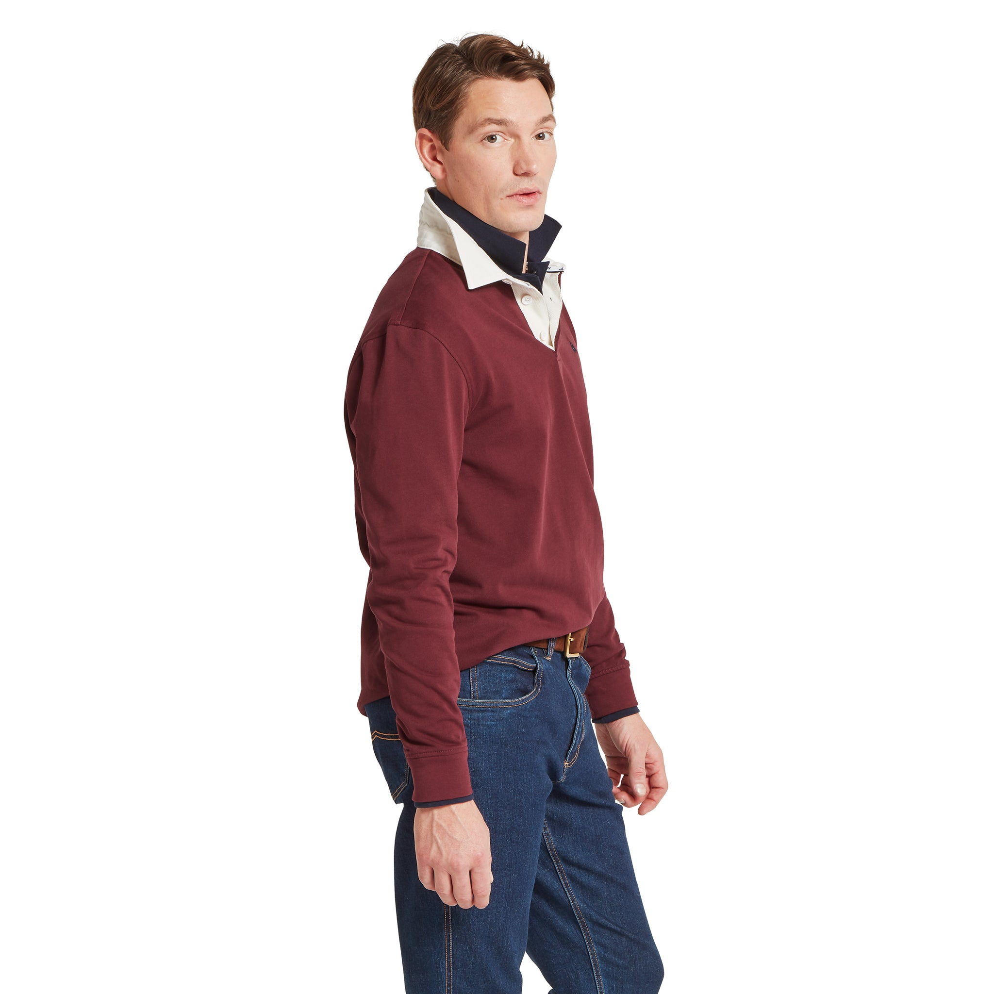 Schöffel Porthallow Rugby Shirt Port Red