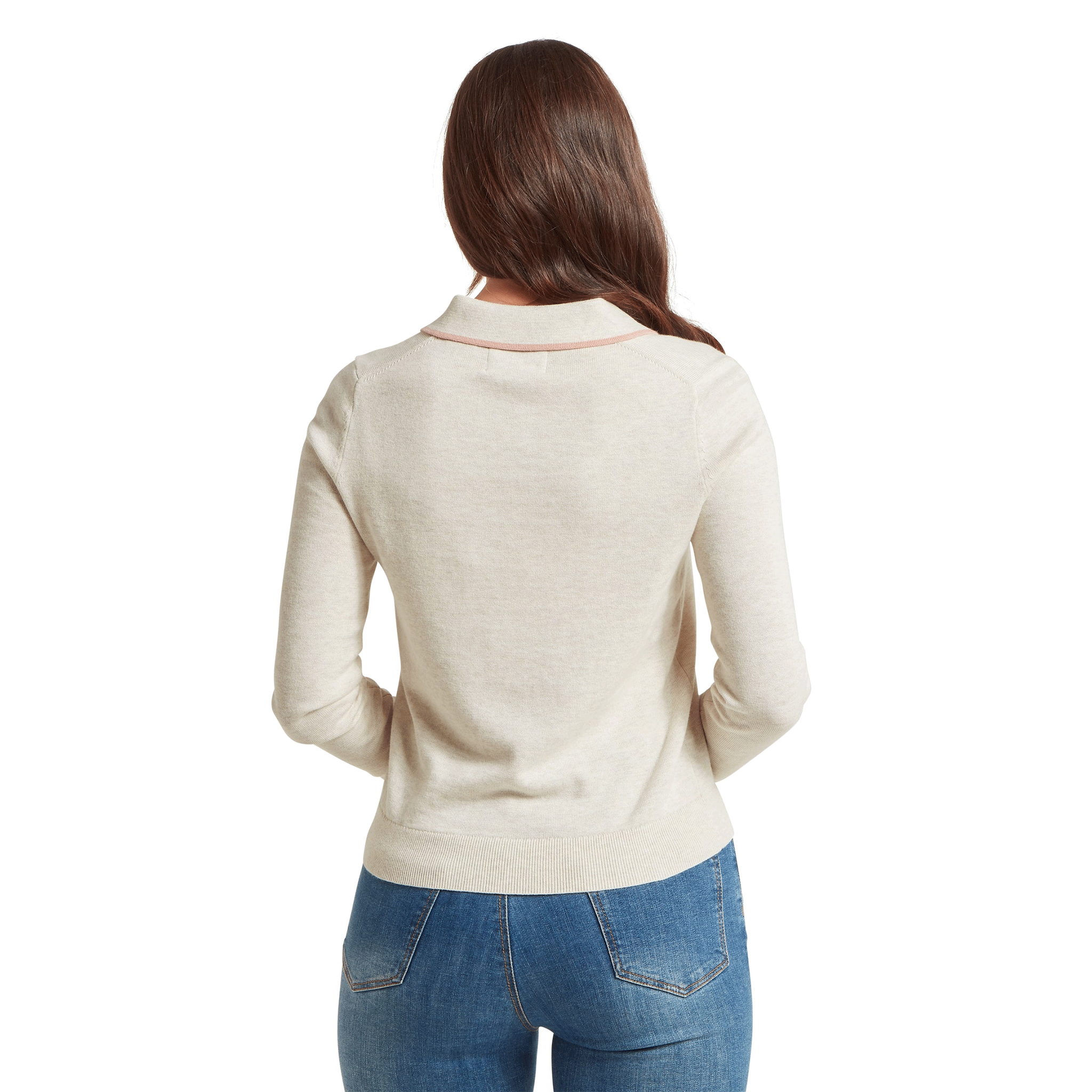 Schoffel Portloe Knitted Jumper in Dove