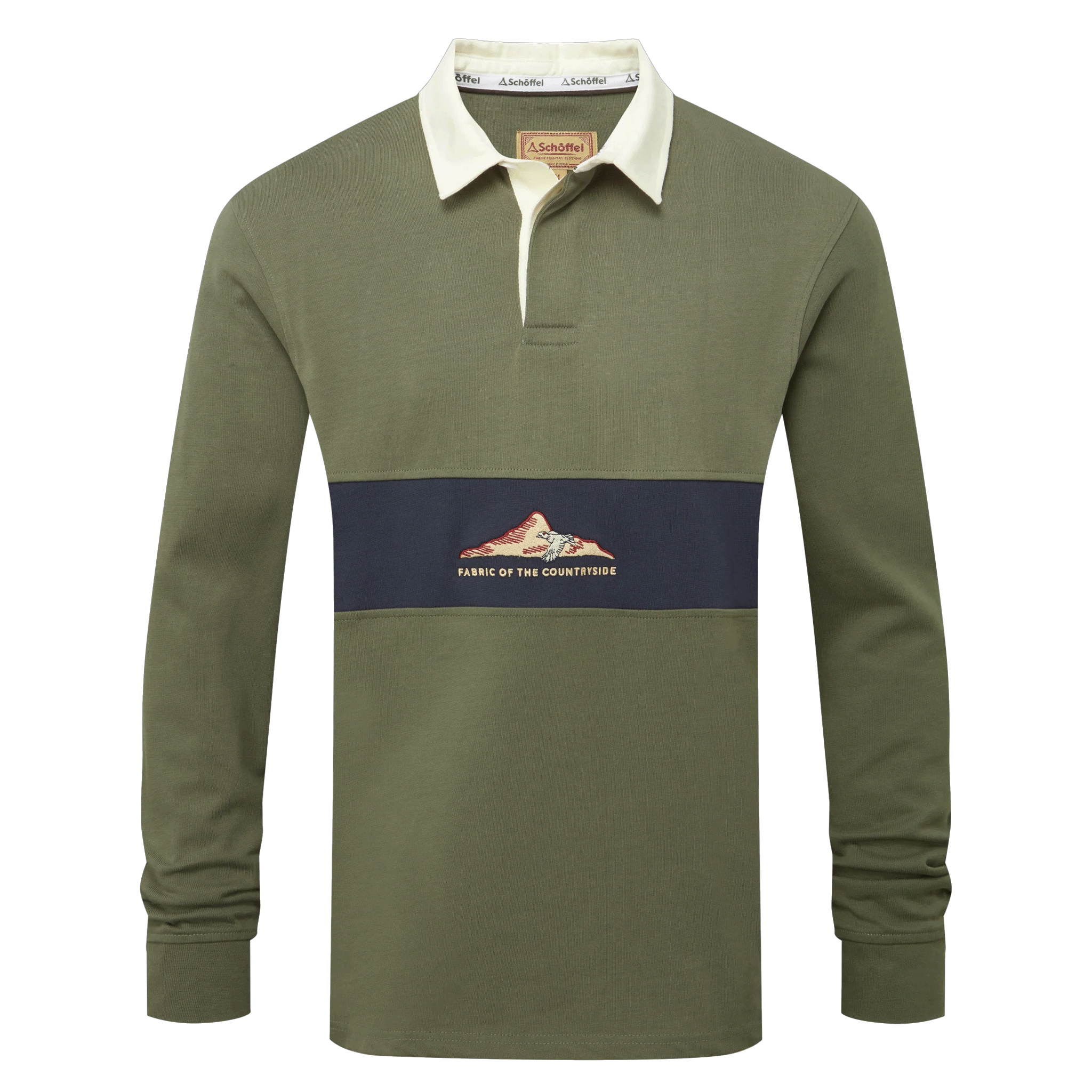 Schoffel Saunton Rugby Top in Beetle Green