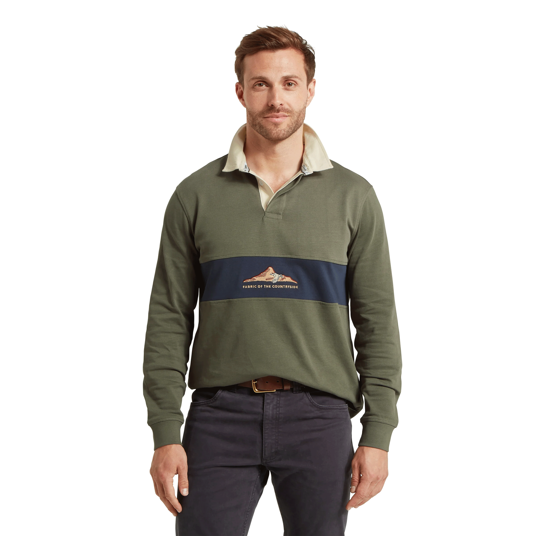 Schoffel Saunton Rugby Top in Beetle Green