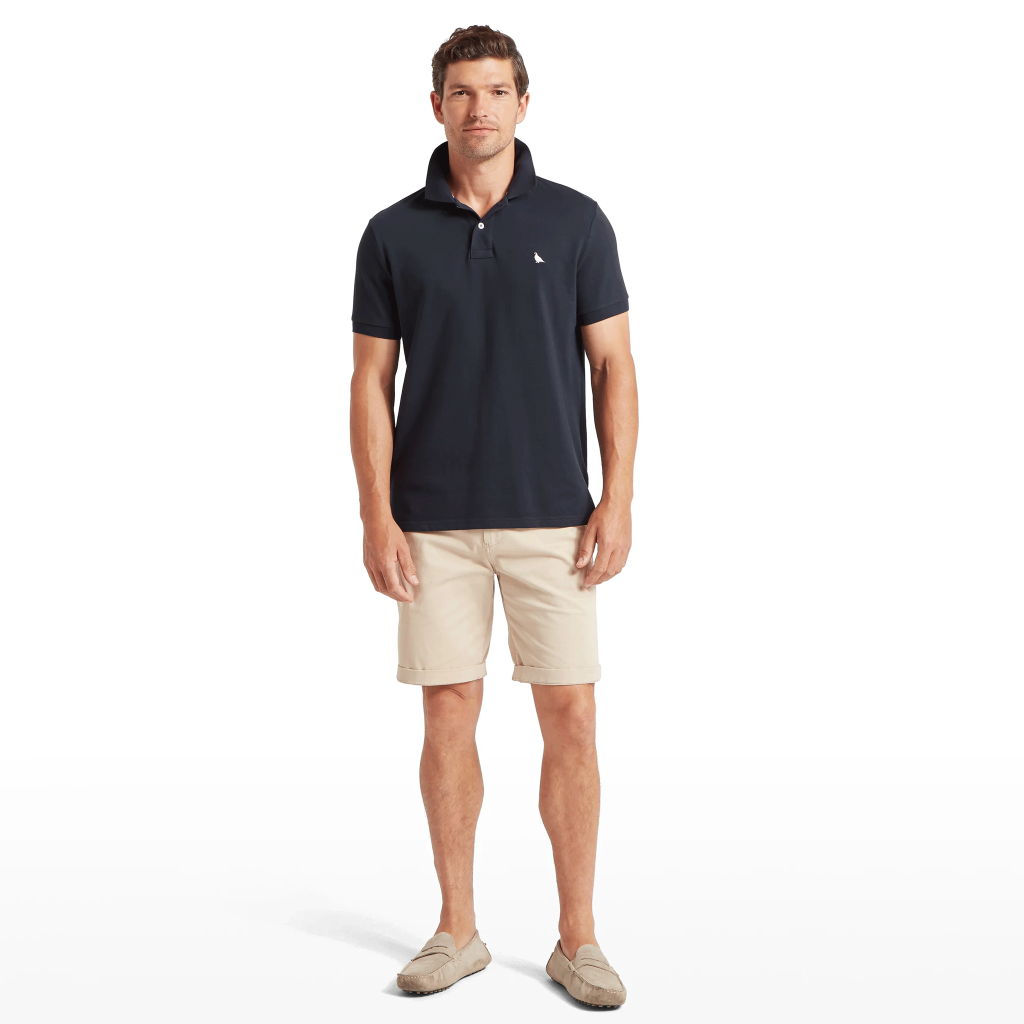 Schoffel St Ives Heritage Polo Shirt in Navy