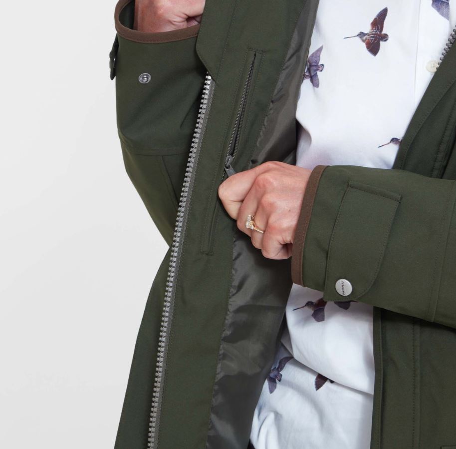 Schoffel Teal Ladies Ultralight Coat Forest 4