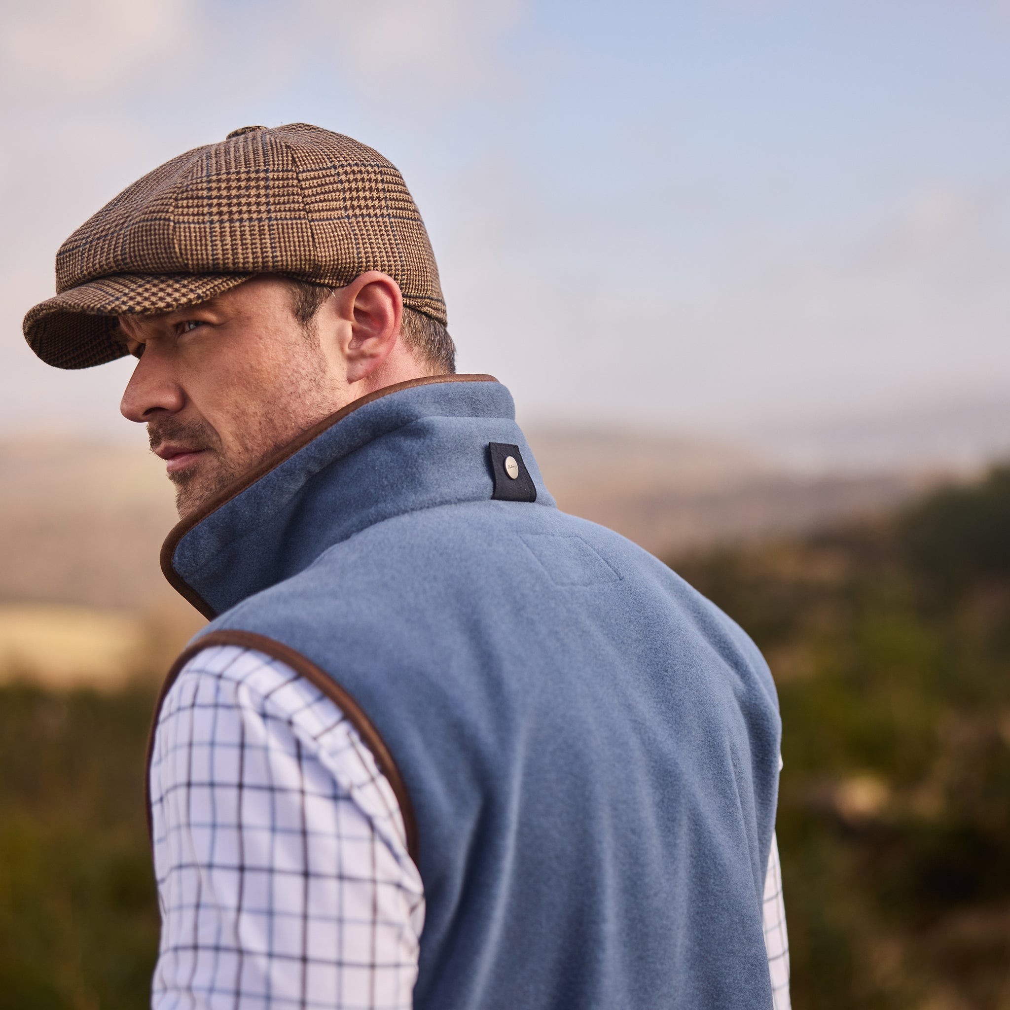 Schöffel Oakham Men's Fleece Gilet Storm Blue