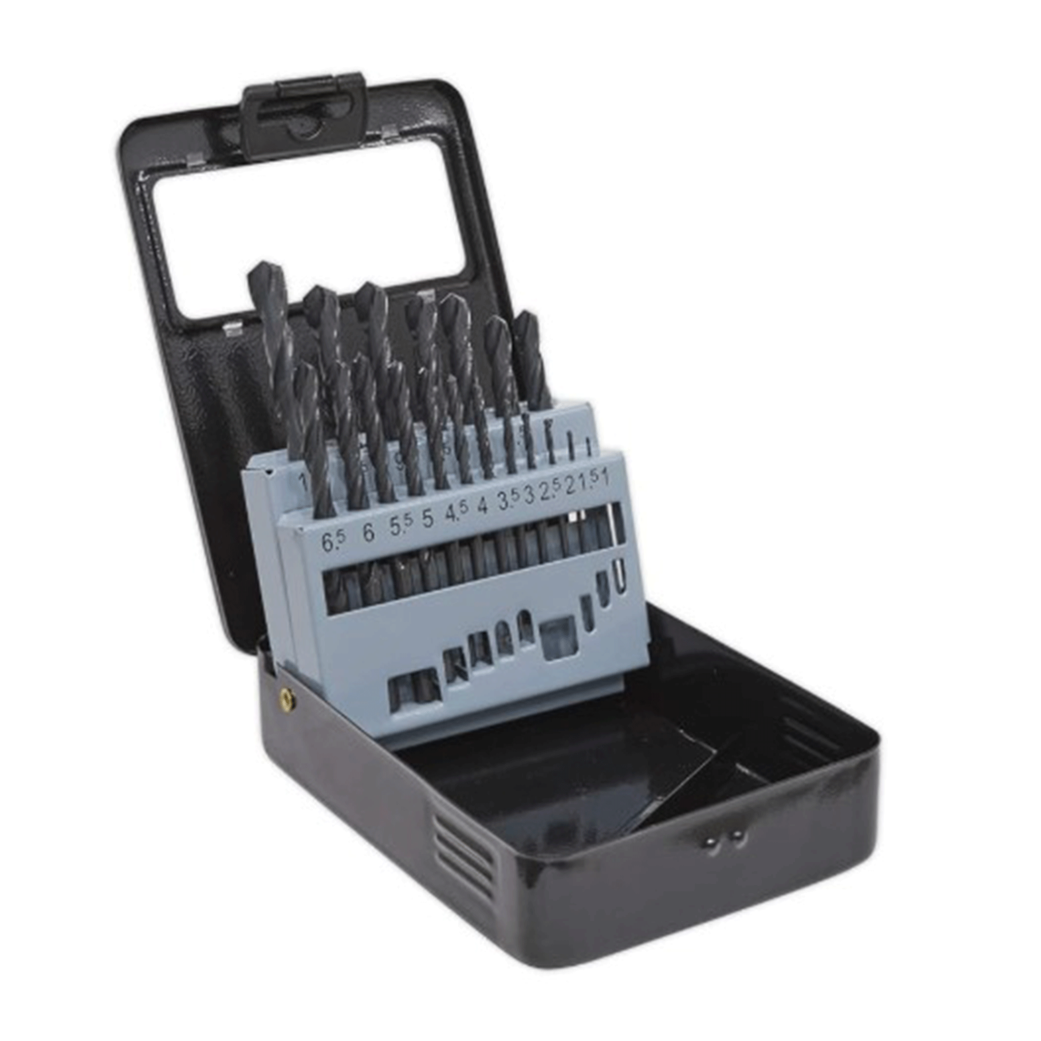 Sealey 19pc HSS Drill Bit Set 1–10mm
