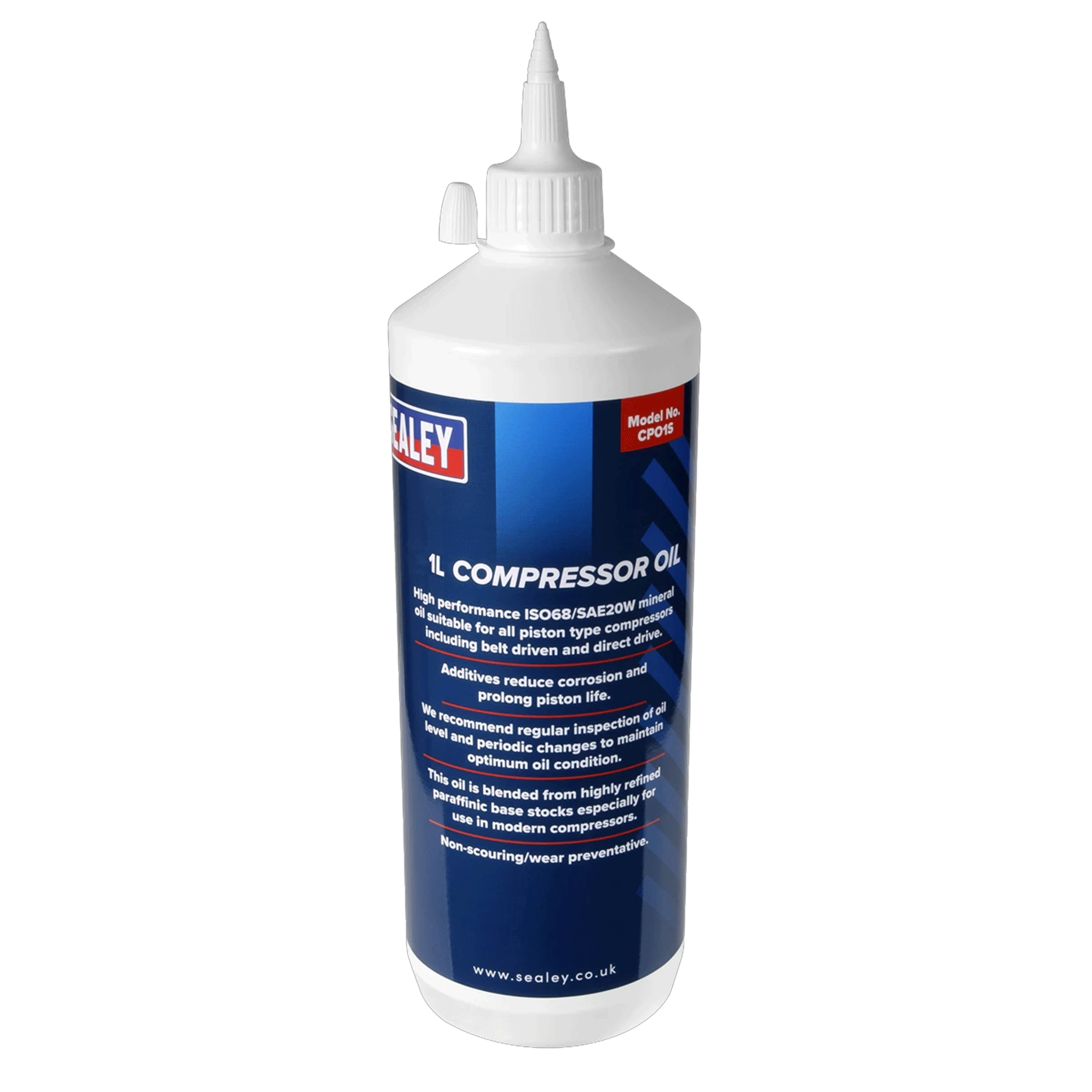 Sealey 1L Compressor Oil CPO1S